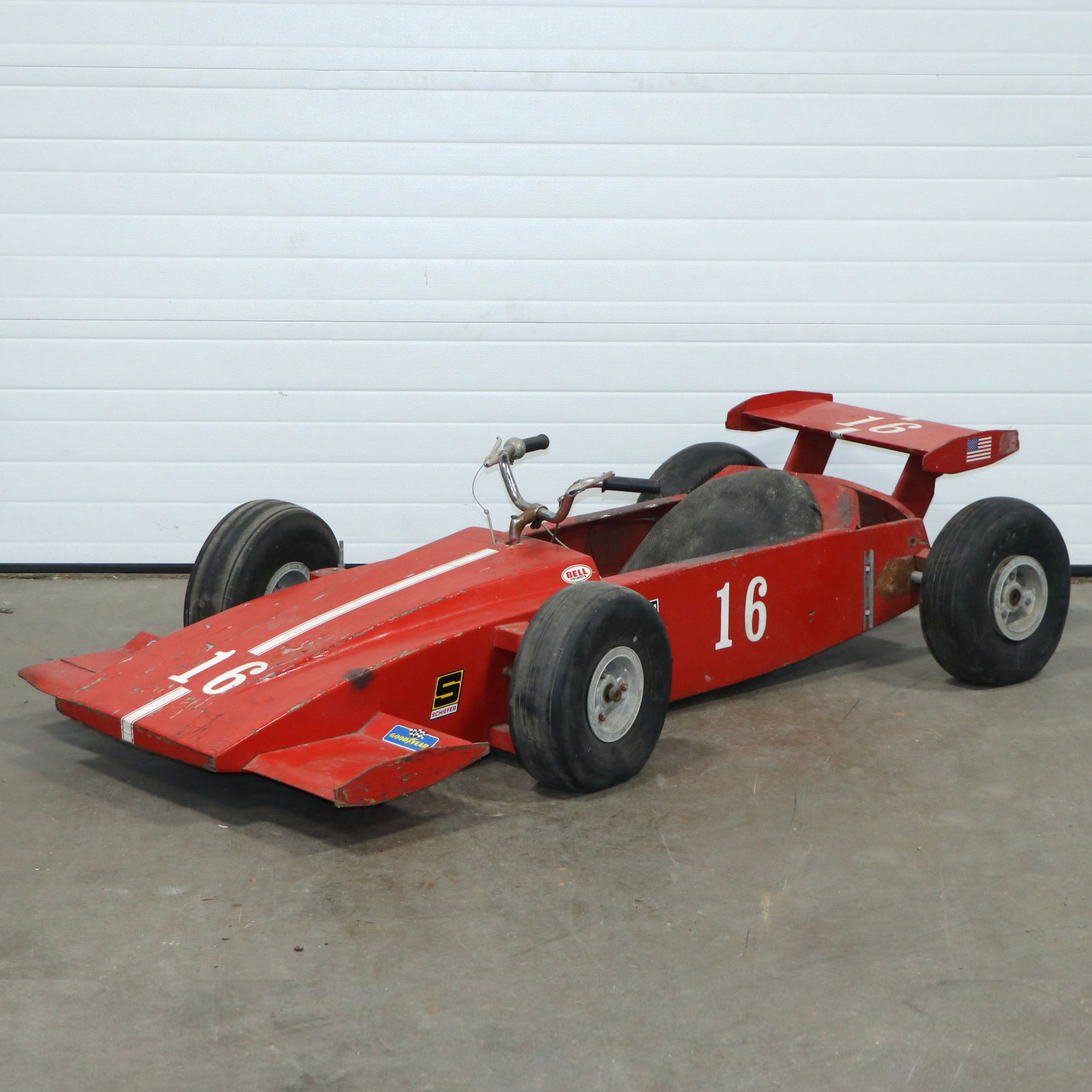 Formula One Style Motorized Racing Car Go Cart