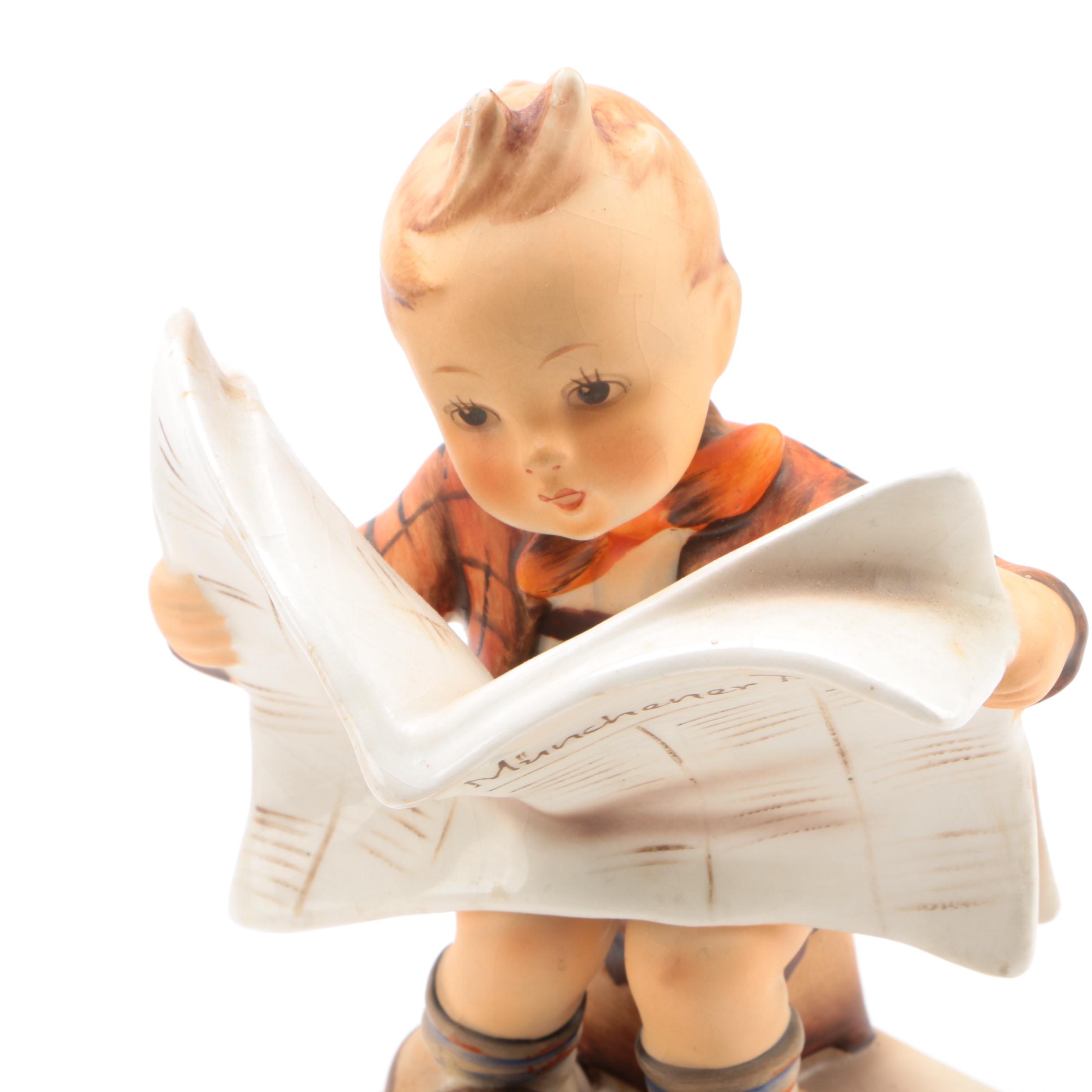 Goebel Hummel Figurines Including "Village Boy" and Others