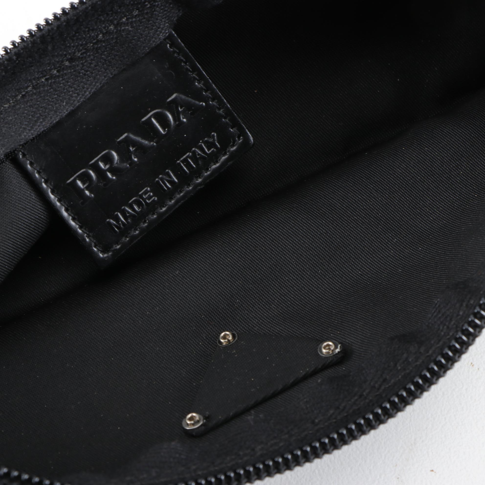 Prada Vela Nylon Travel Pouch with Bottega Veneta Coin Wallet