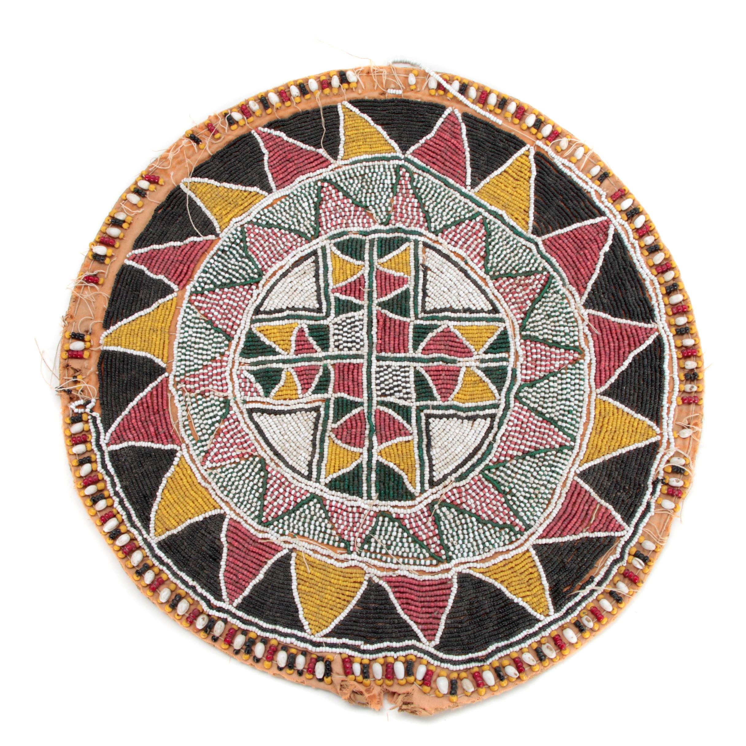 East African Beaded Table Mat