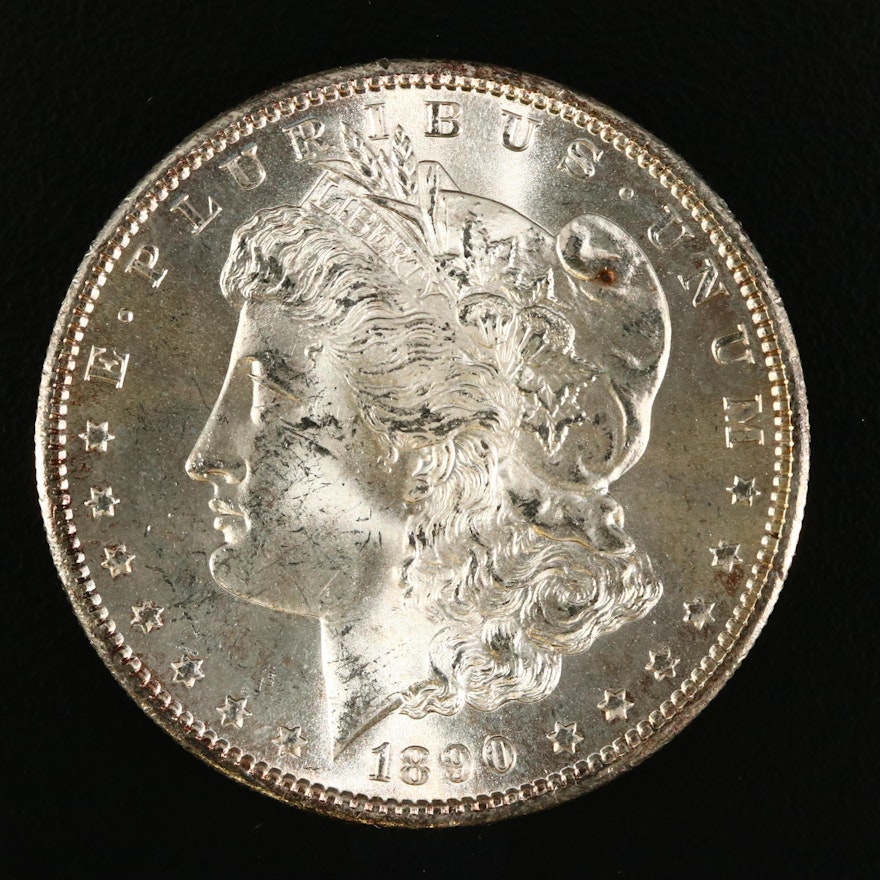 1890-S Silver Morgan Dollar