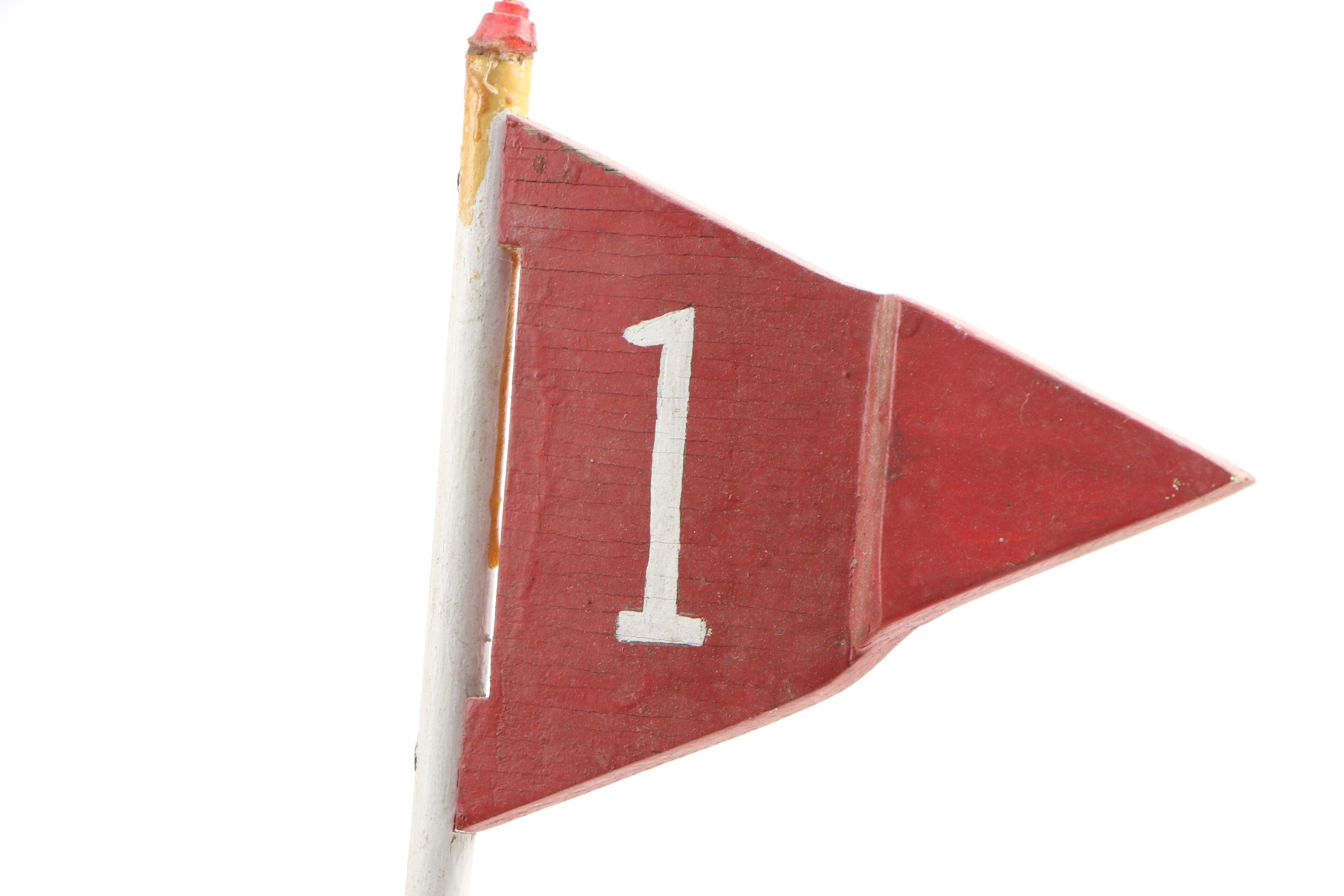 Wooden Golfer Whirligig