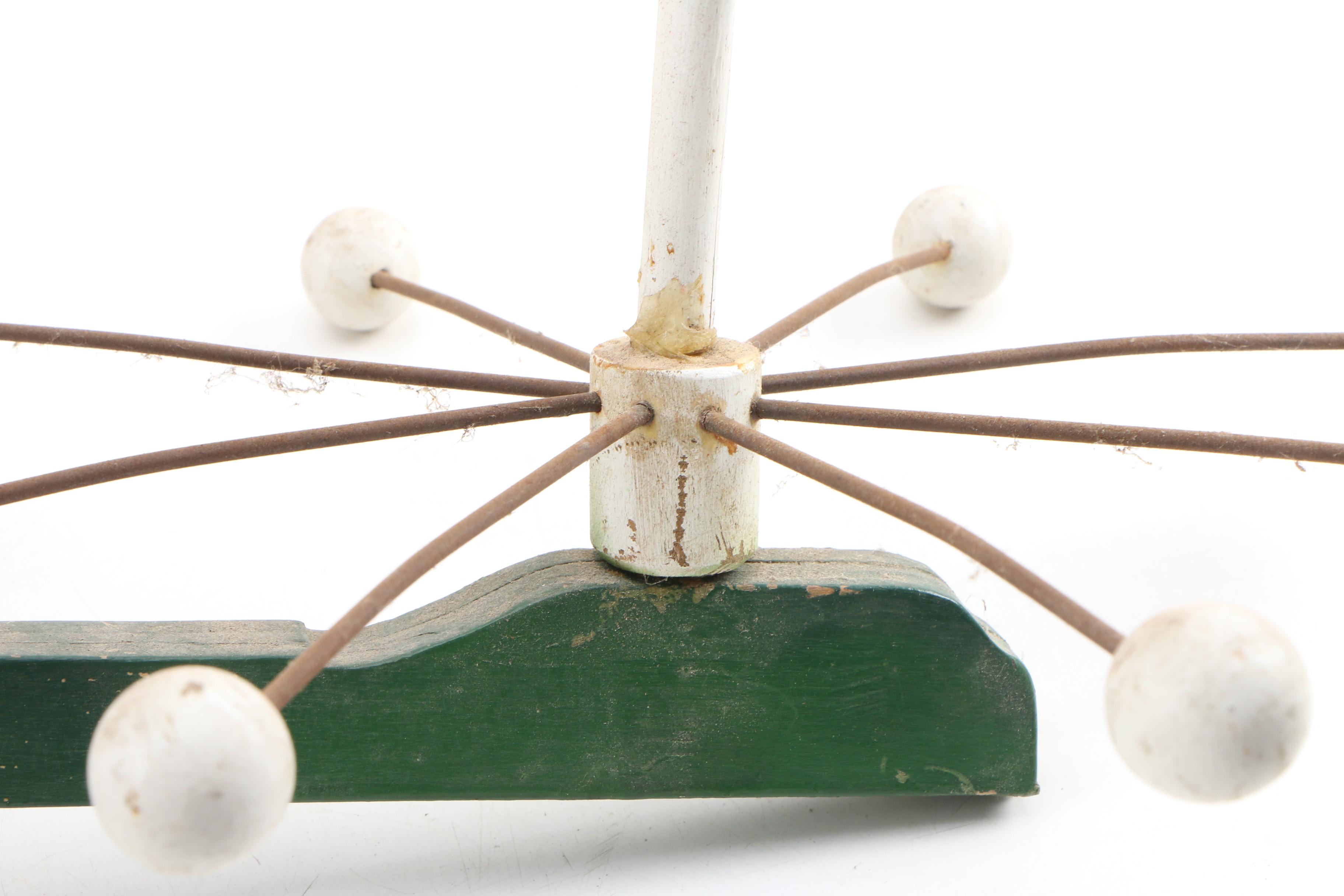 Wooden Golfer Whirligig