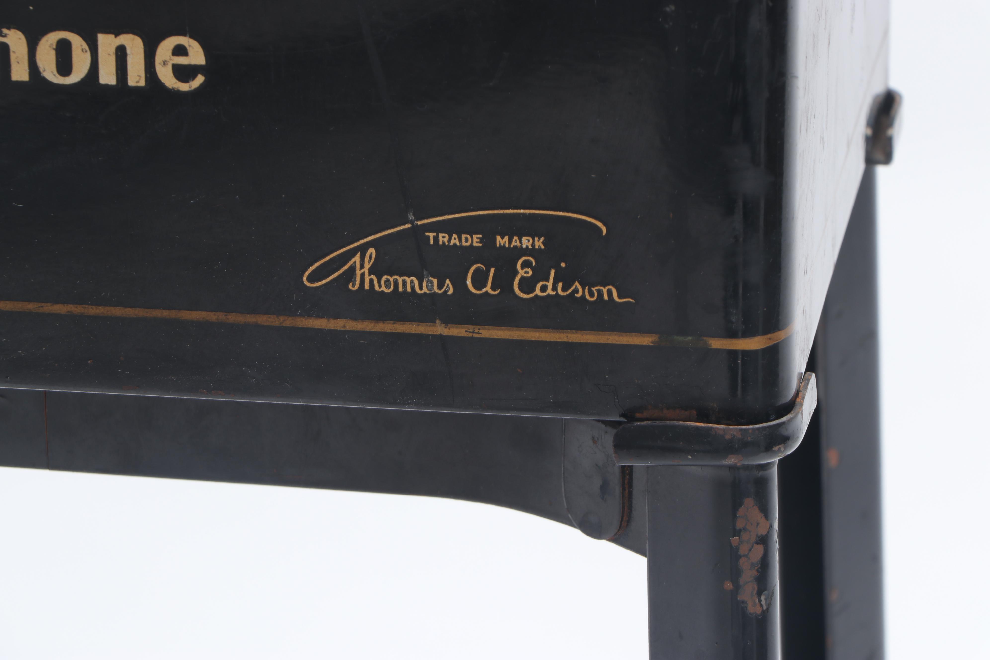 Thomas A. Edison Ediphone Dictation Machine, Early 20th Century