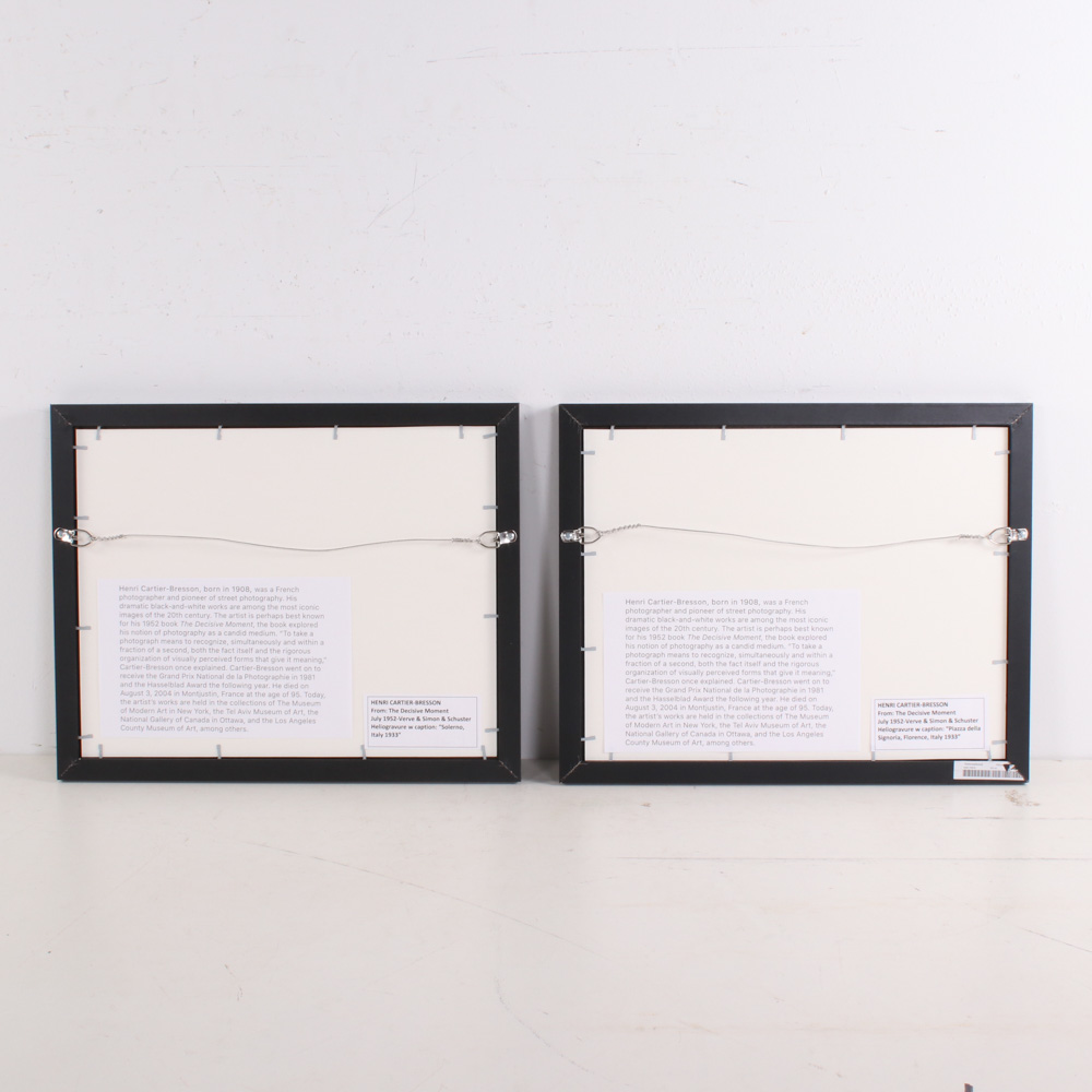 Henri Cartier-Bresson Photogravures From "The Decisive Moment", 1952