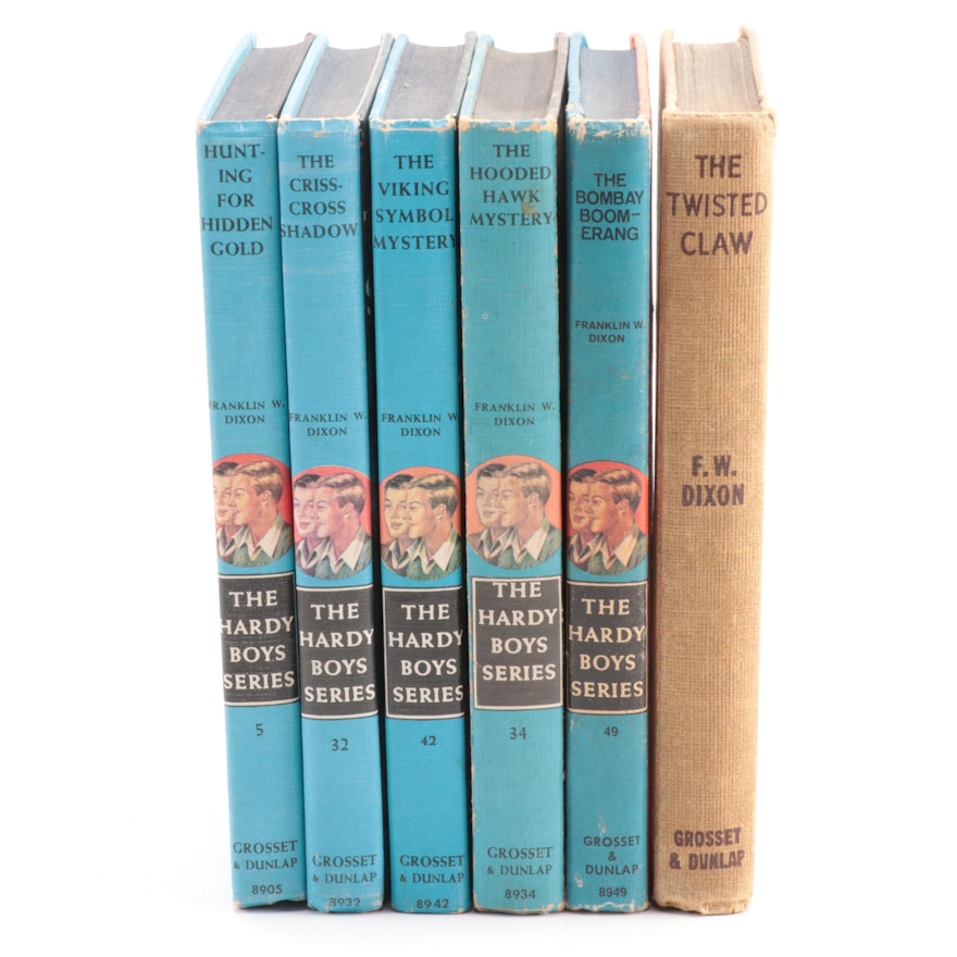 "The Hardy Boys" Collection by Franklin W. Dixon Including "The Twisted Claw"
