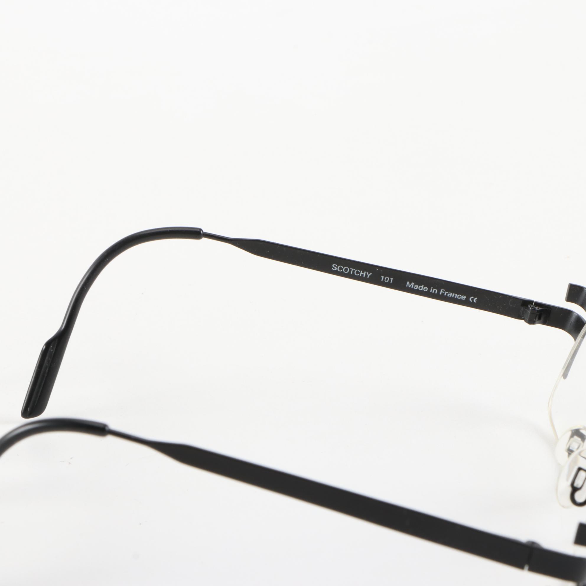 Harry Lary's Scotchy 101 and Théo Harley-David Eyeglasses