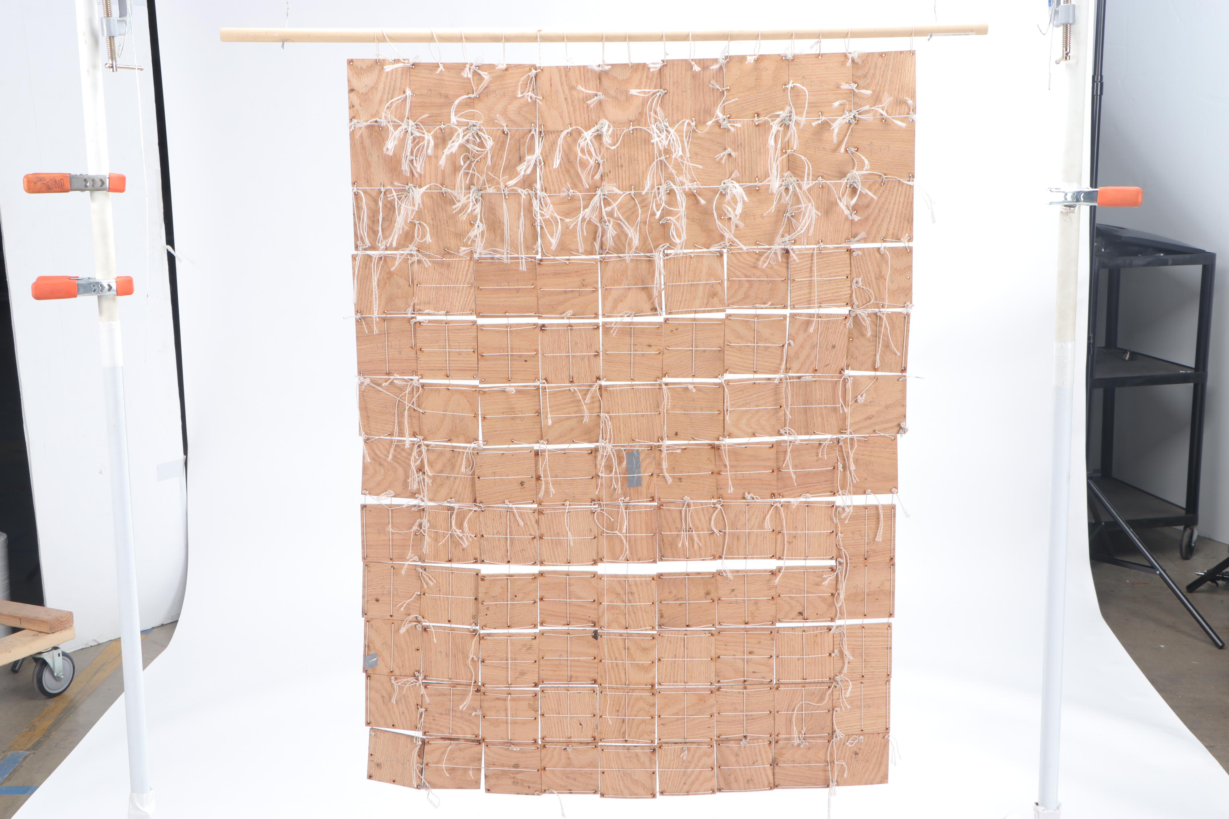 Abiola Idowu Monumental Mixed Media Composition