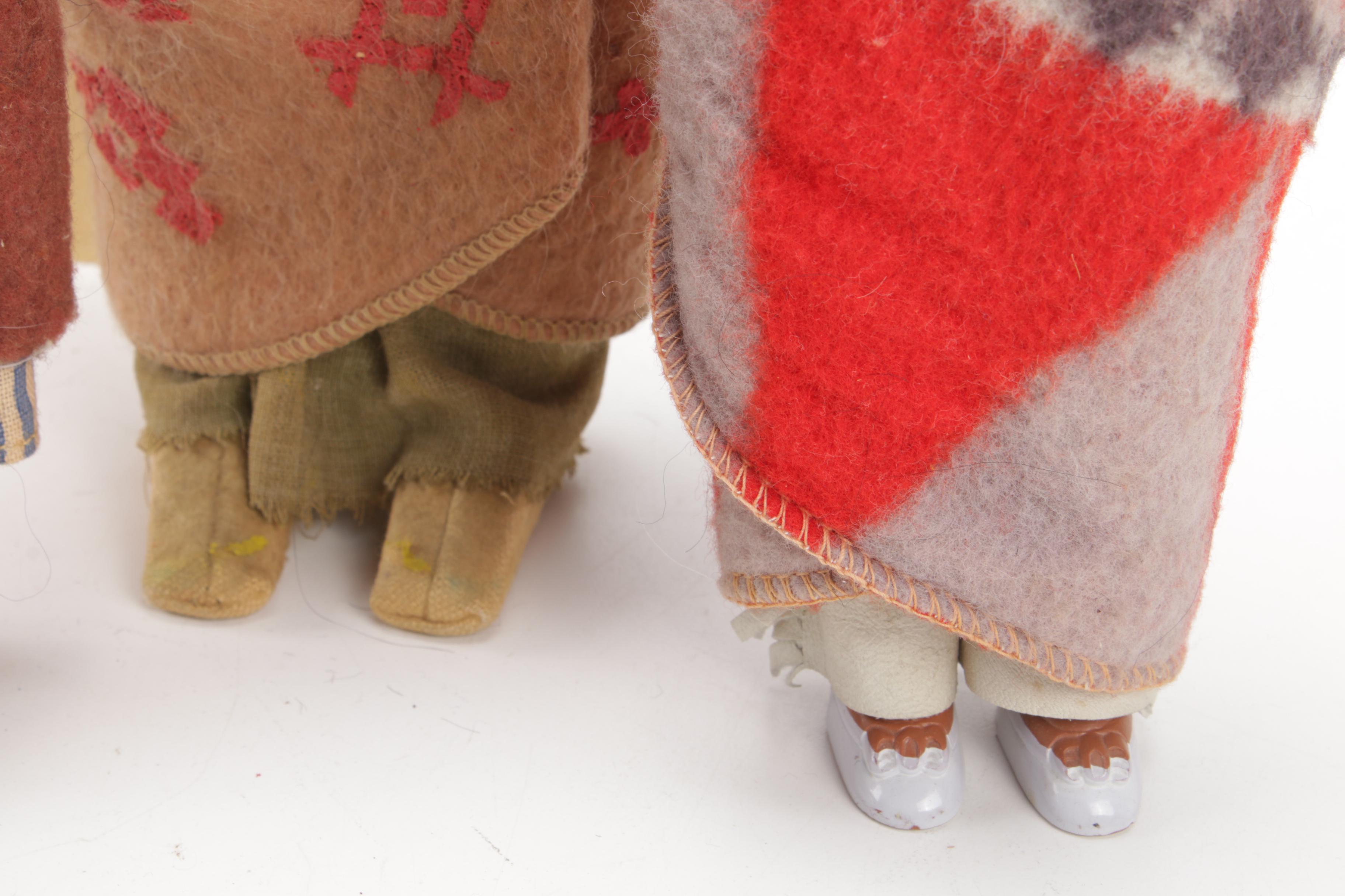 "Skookum: The Great Indian Character Doll" Book with Handmade Dolls