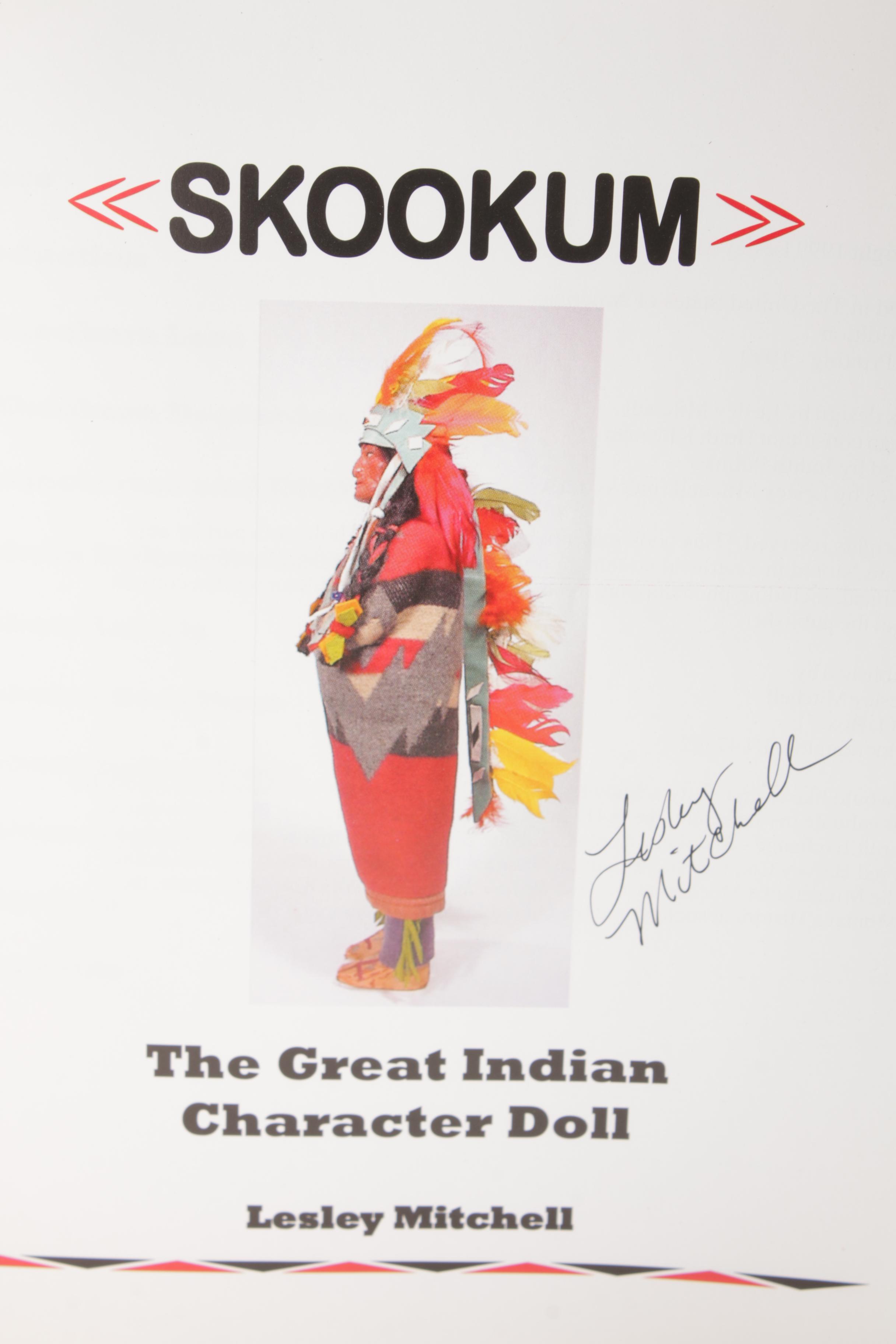 "Skookum: The Great Indian Character Doll" Book with Handmade Dolls