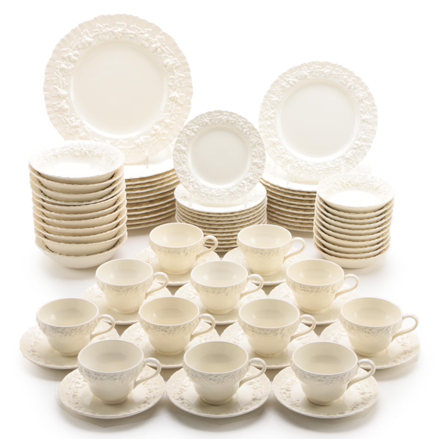 Wedgwood "Embossed Queensware" Dinnerware, 1940-75