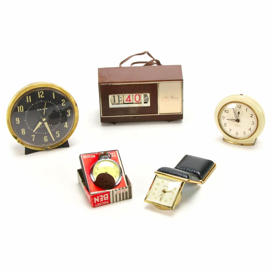 Seth Thomas, Westclox and Other Alarm Clocks, Mid-20th Century