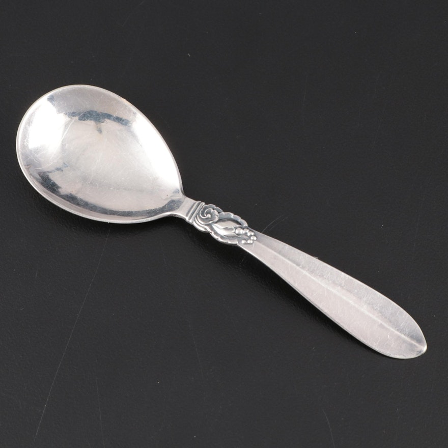 Poul C. Lütken Frigast Sølvvarefabrik of Copenhagen 830 Silver Spoon, 1950s