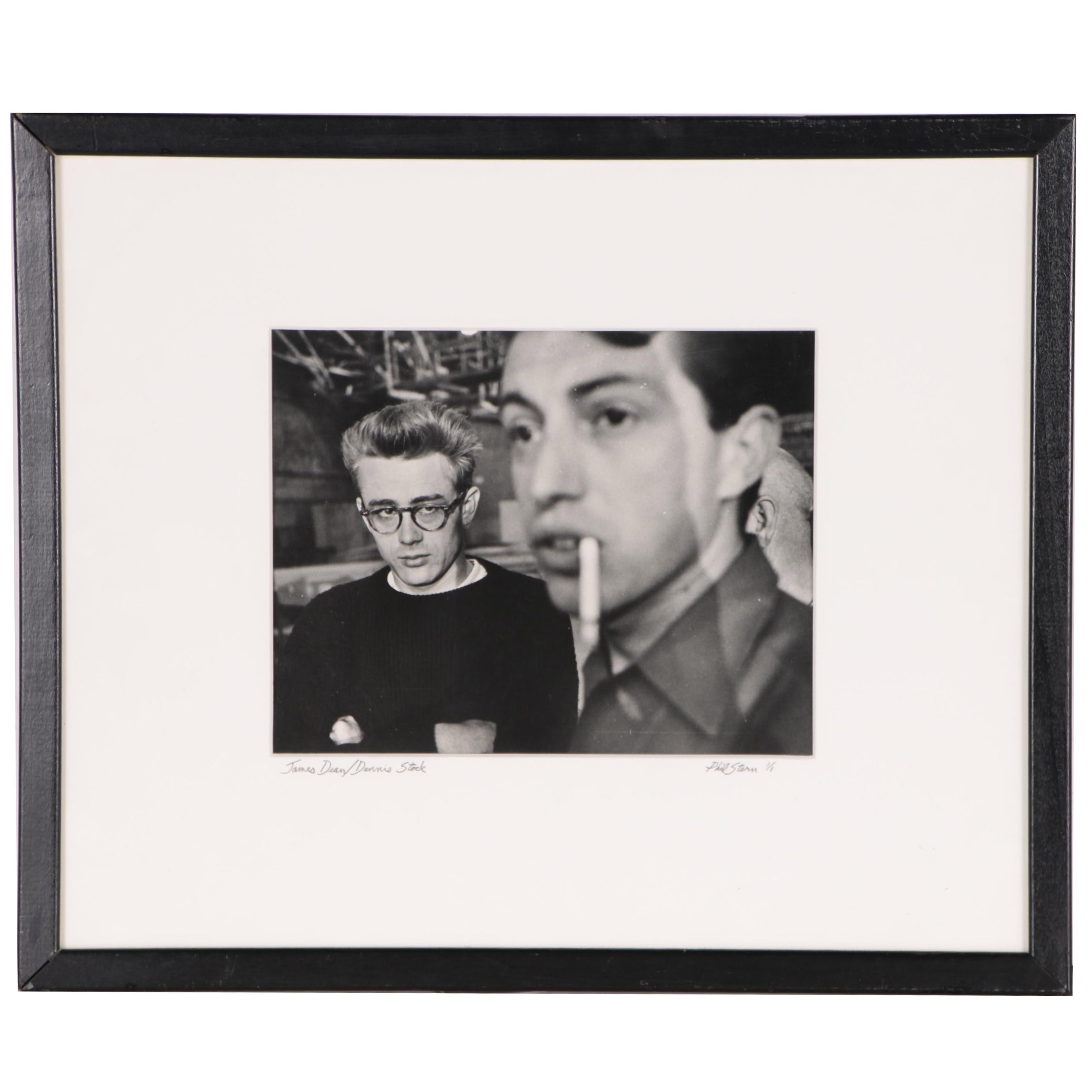 Phil Stern Silver Gelatin Print "James Dean/Dennis Stock"