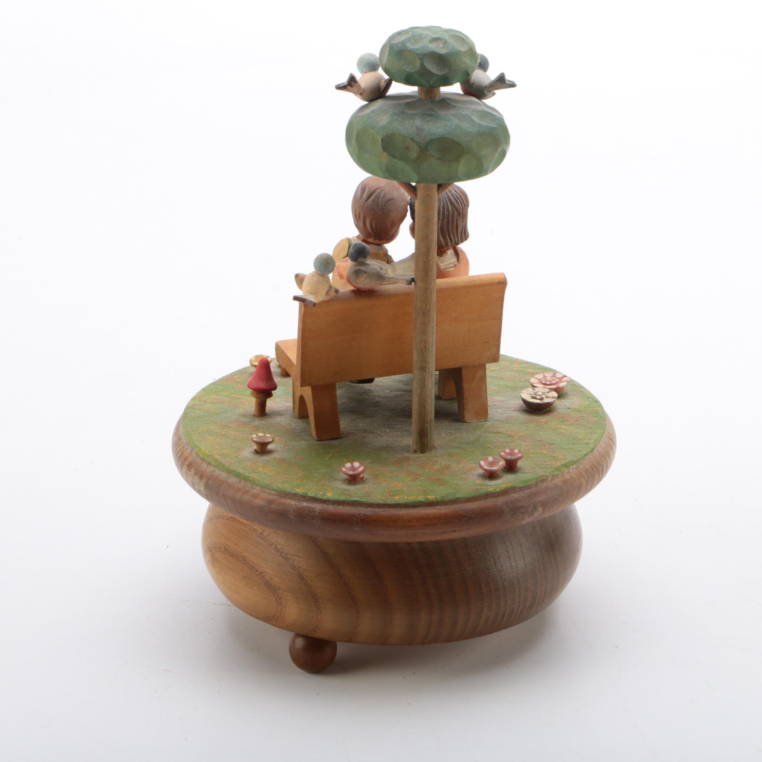 Thorens Swiss and Italian "Love Story" Theme Music Box, 1960s–1970s