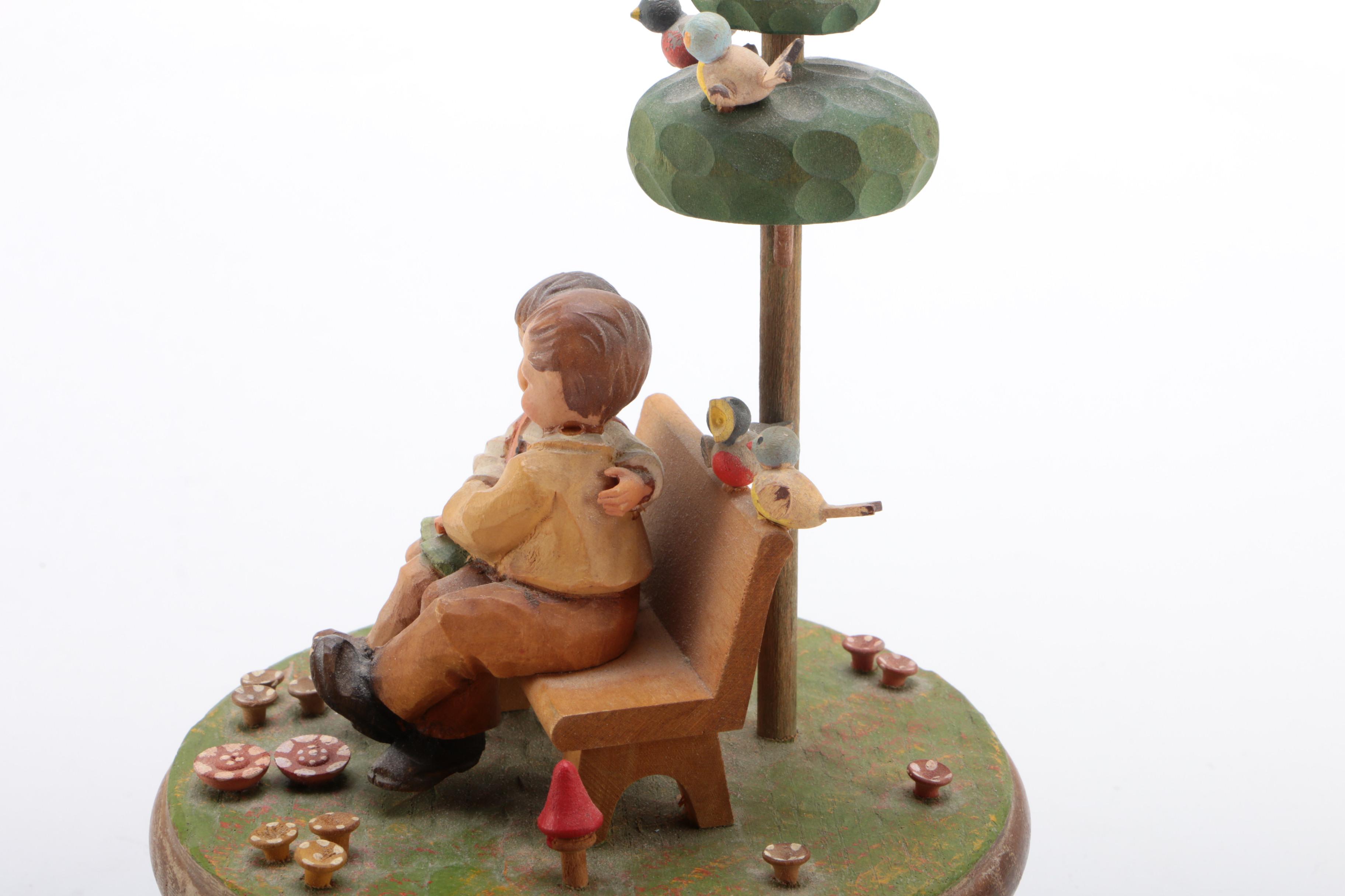 Thorens Swiss and Italian "Love Story" Theme Music Box, 1960s–1970s