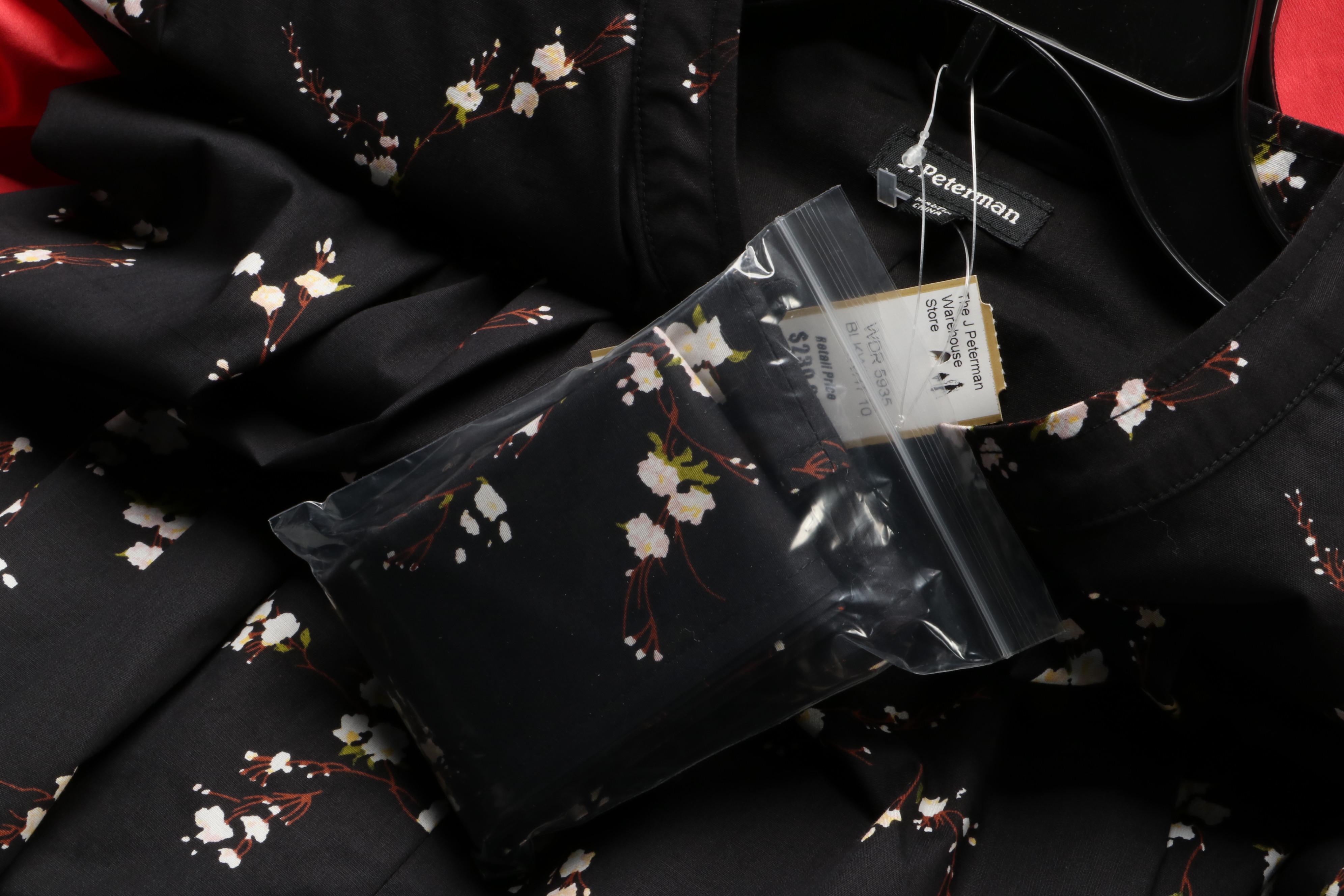 J. Peterman 1959 Party Dress, East Meets West, Bow-Front and Tweed Dresses