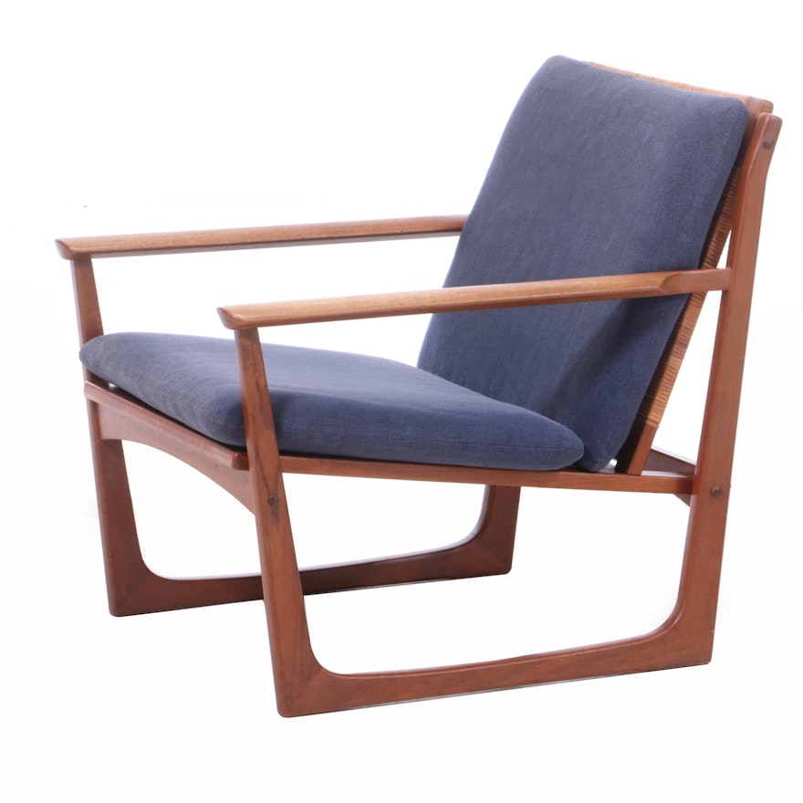 Juul Kristensen Danish Modern Teak Lounge Chair