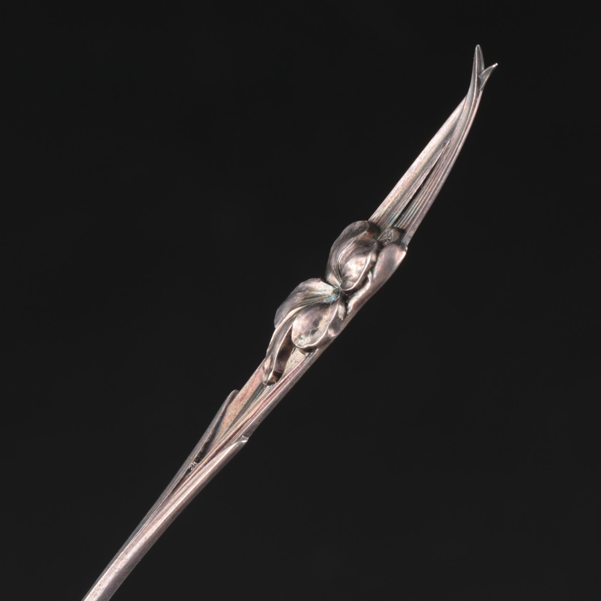 Whiting Mfg. Co. Sterling Silver Pierced Bonbon Spoon, Early/Mid 20th Century