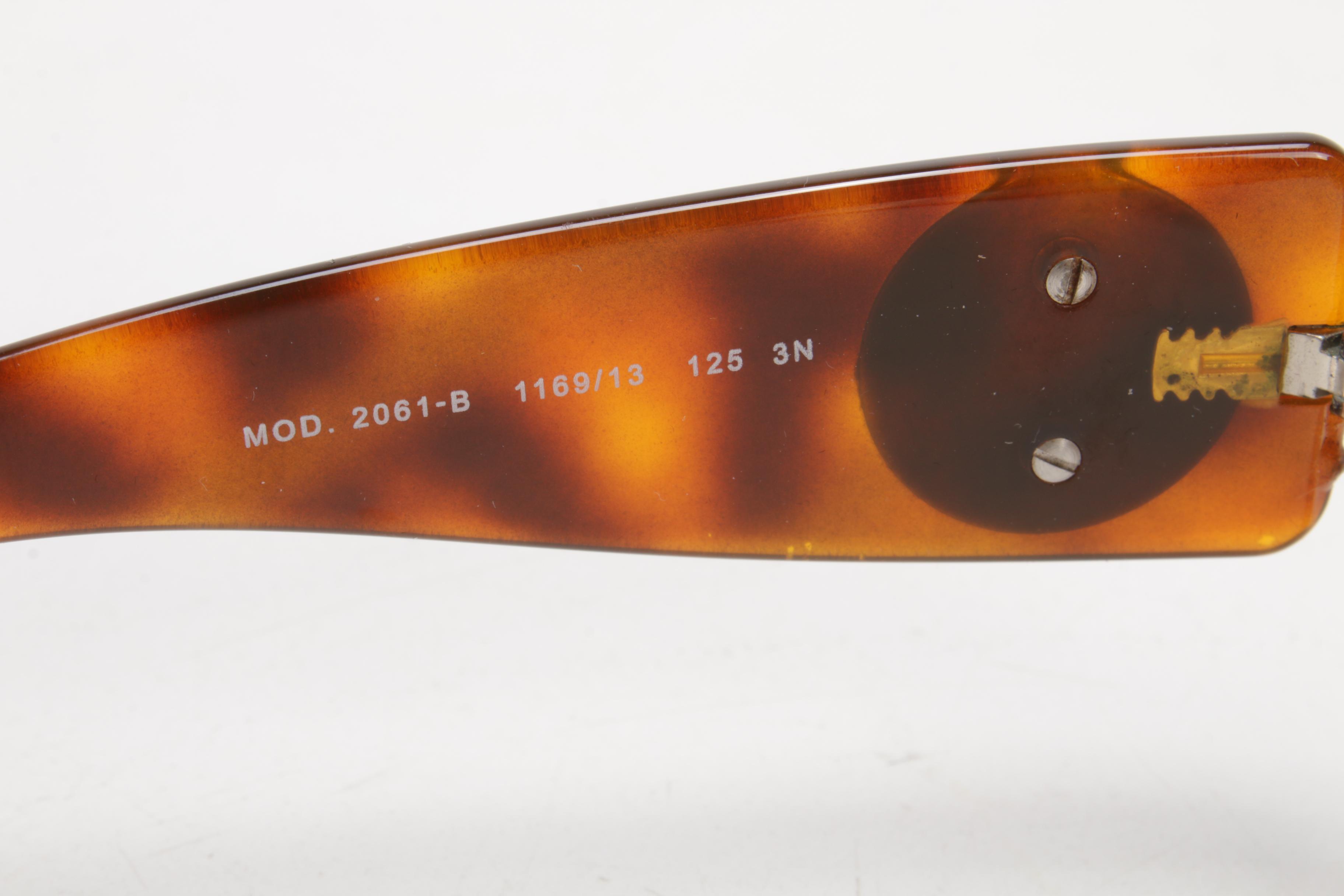 Versace 2061-B Shield Medusa Logo Sunglasses with Case