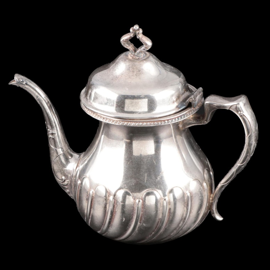 New Amsterdam Silver Co. Silver Plate Teapot, Early 20th Century