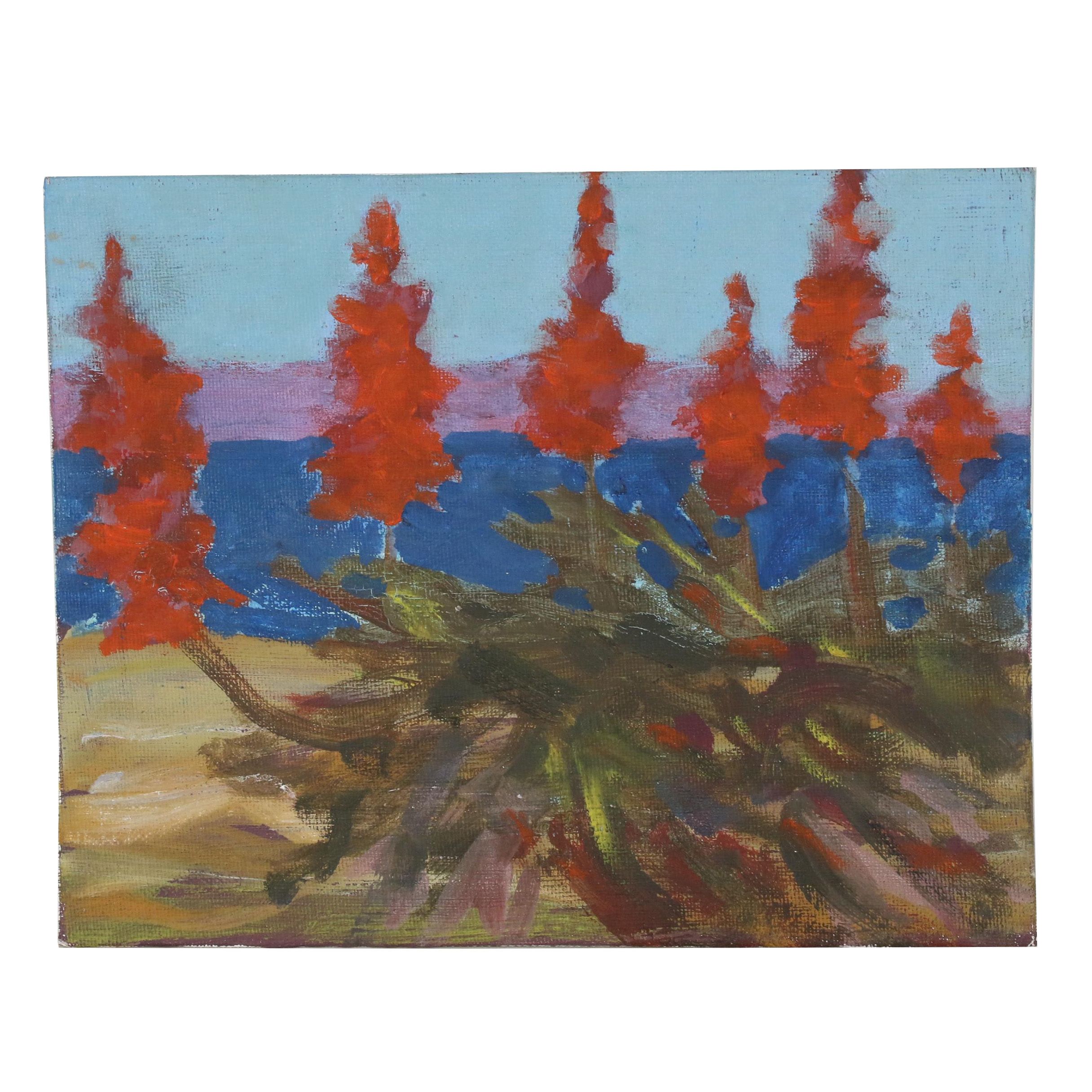 Barbara Winkler Landscape Acrylic Painting