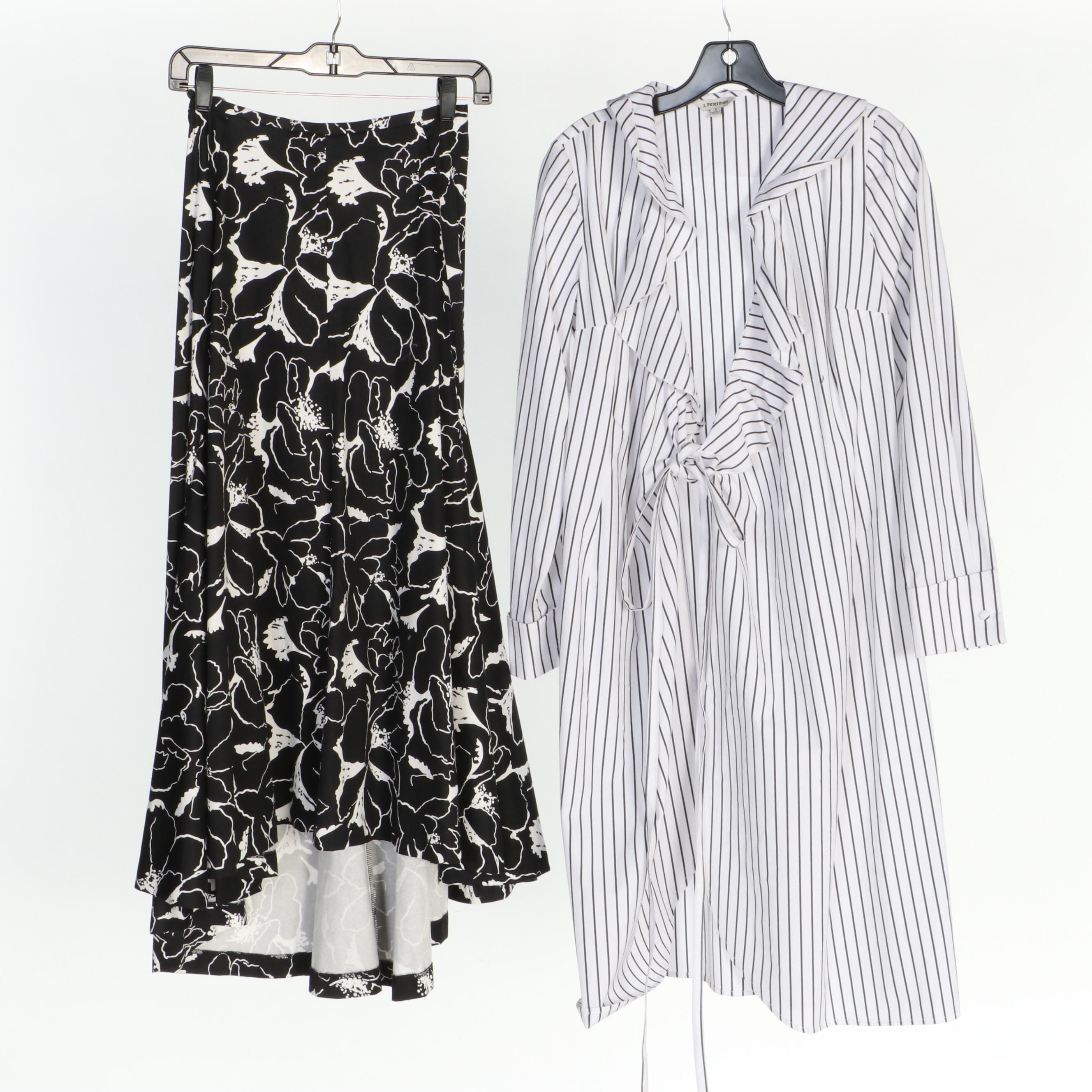 J. Peterman Toot's Shore Dress, Art Nouveau Skirt and Separates