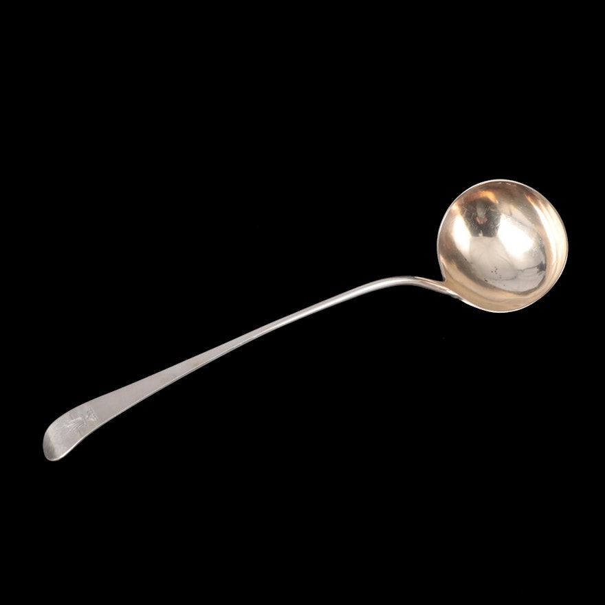 Dorothy Langlands of Newcastle Sterling Silver Ladle, 1809