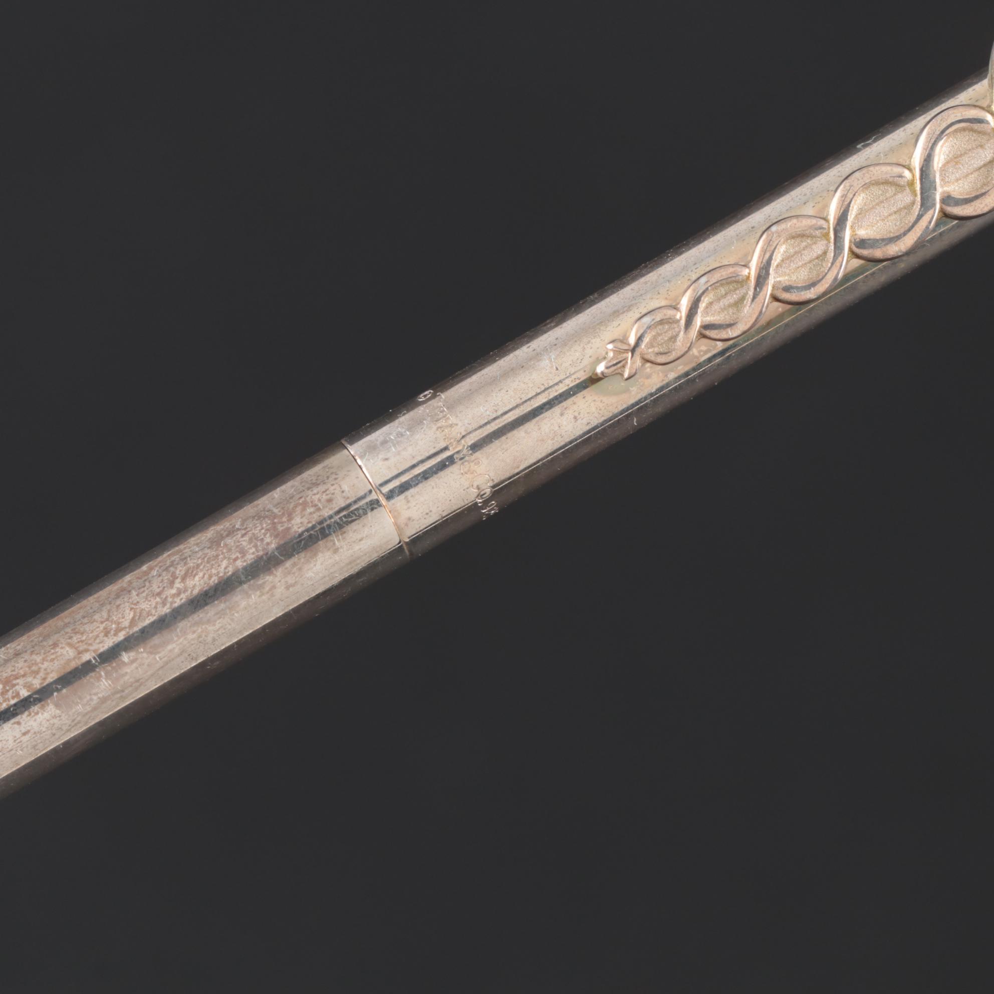 Tiffany & Co. Caduceus Clip Retractable Tip Ballpoint Pen