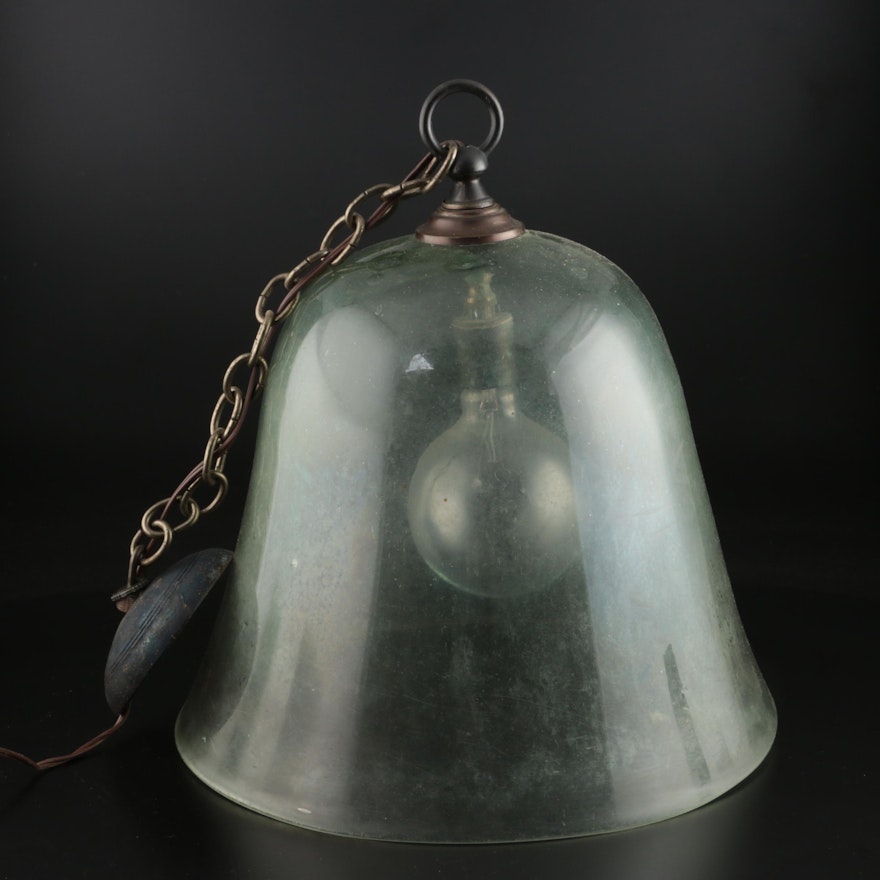 Glass Cloche Pendant Lamp