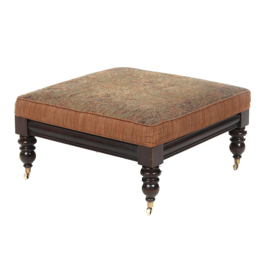 William IV Style Custom-Upholstered Ottoman