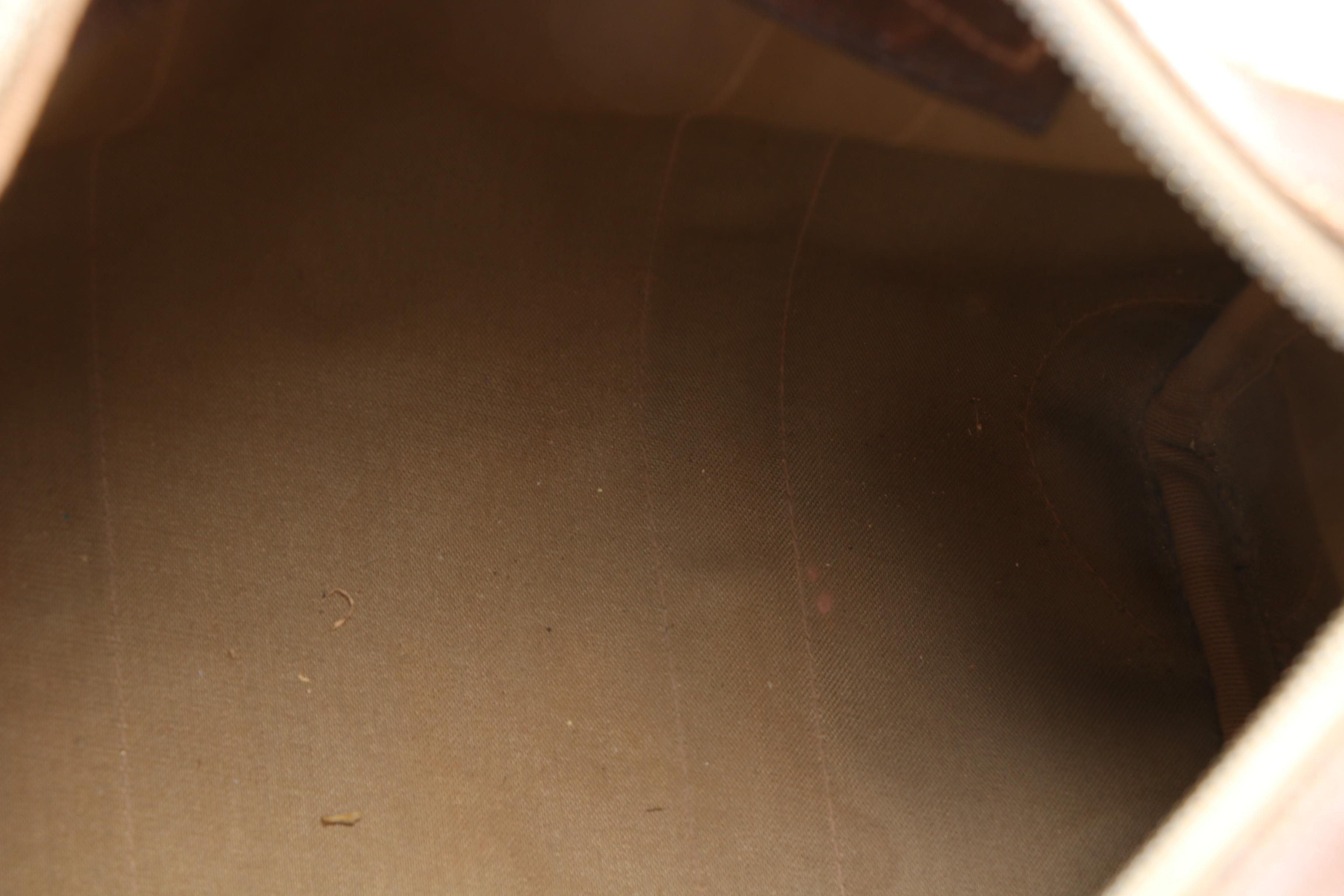 Gucci GG Supreme Canvas Web Stripe Boston Bag Trimmed in Leather, 1960s Vintage