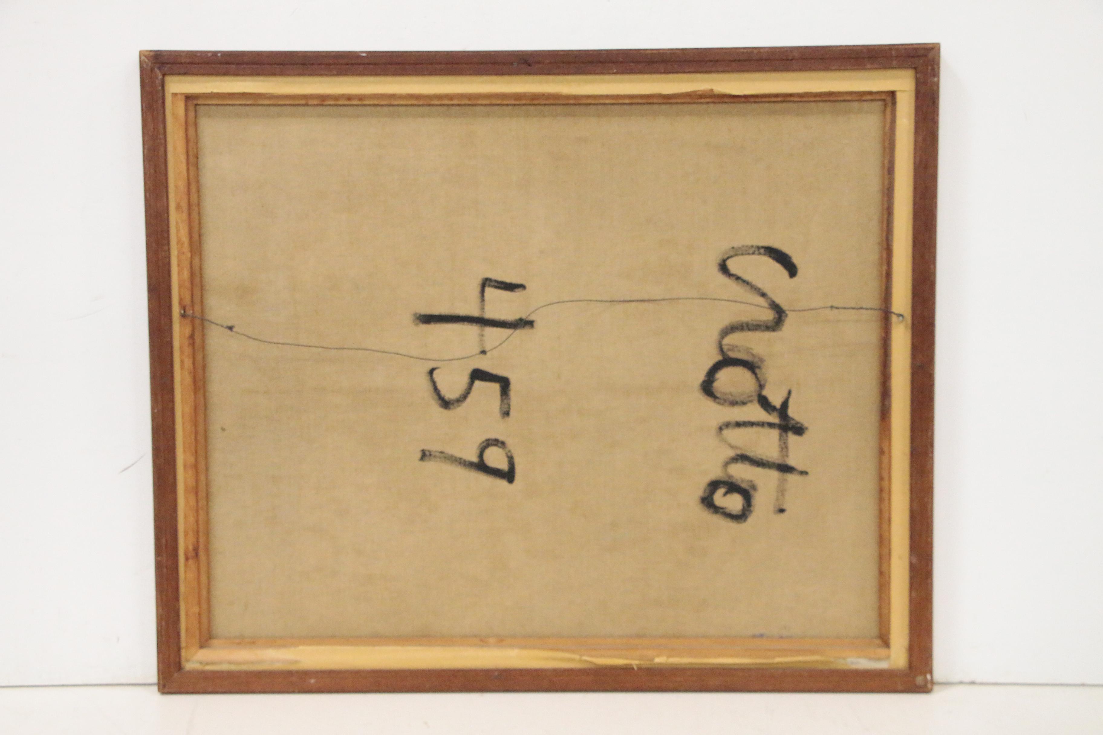 Paul Crotto Post Impressionist Harbor Scene Oil Painting