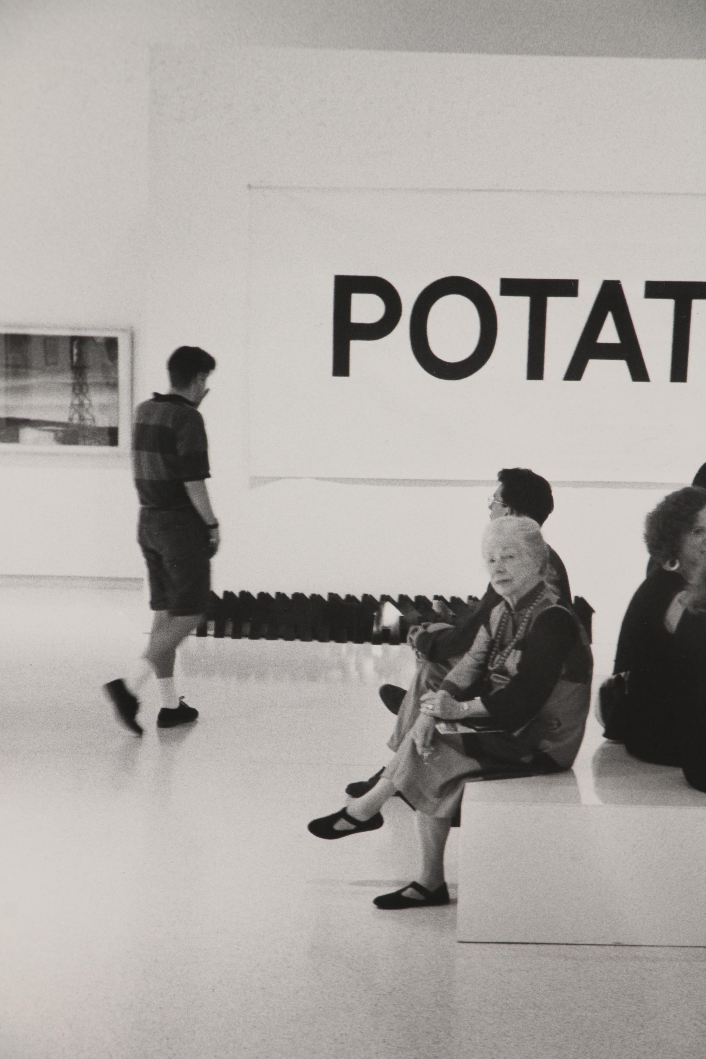 William D. Wade Silver Gelatin Print "VP Dan Quayle Spells Potatoe"