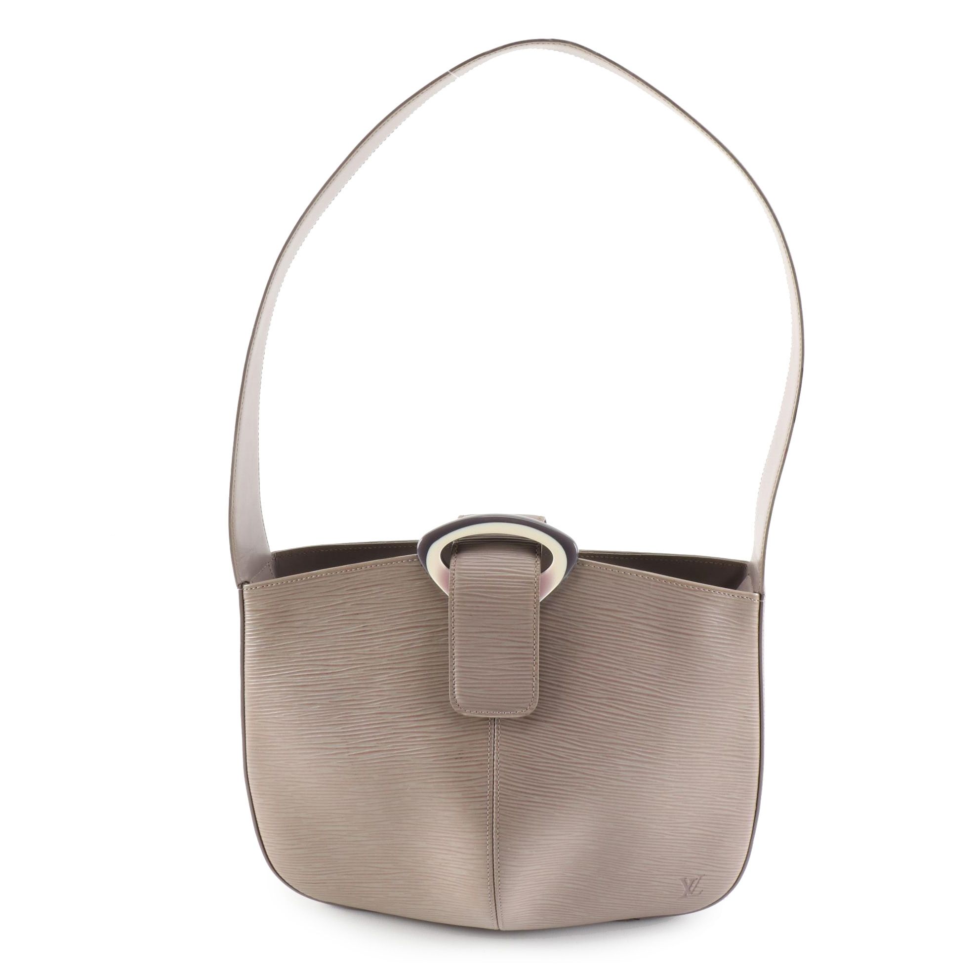 Louis Vuitton Reverie Shoulder Bag in Lilac Epi Leather