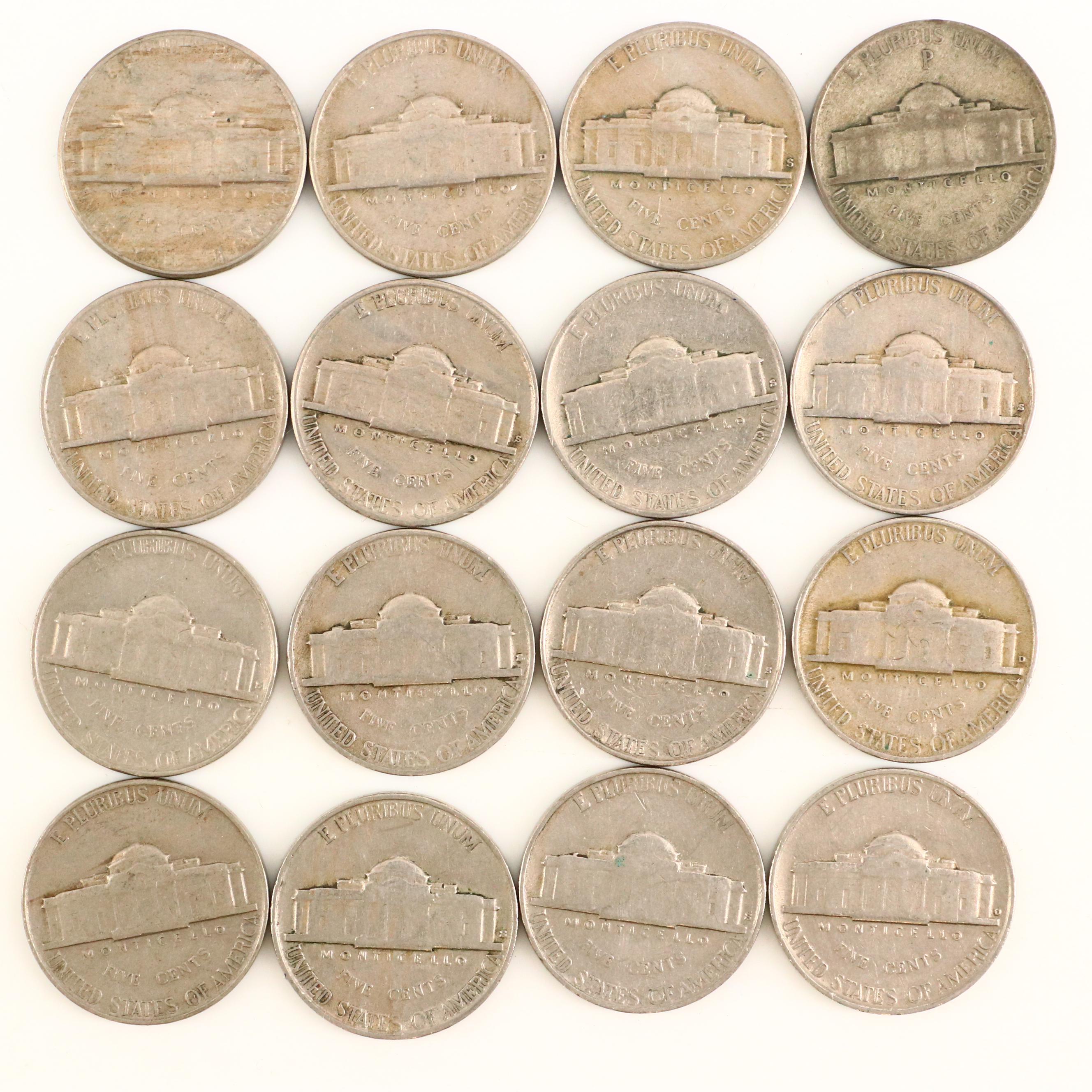 Approximately 880 Lincoln Wheat Cents, Plus Vintage Nickels and Canadian Coins