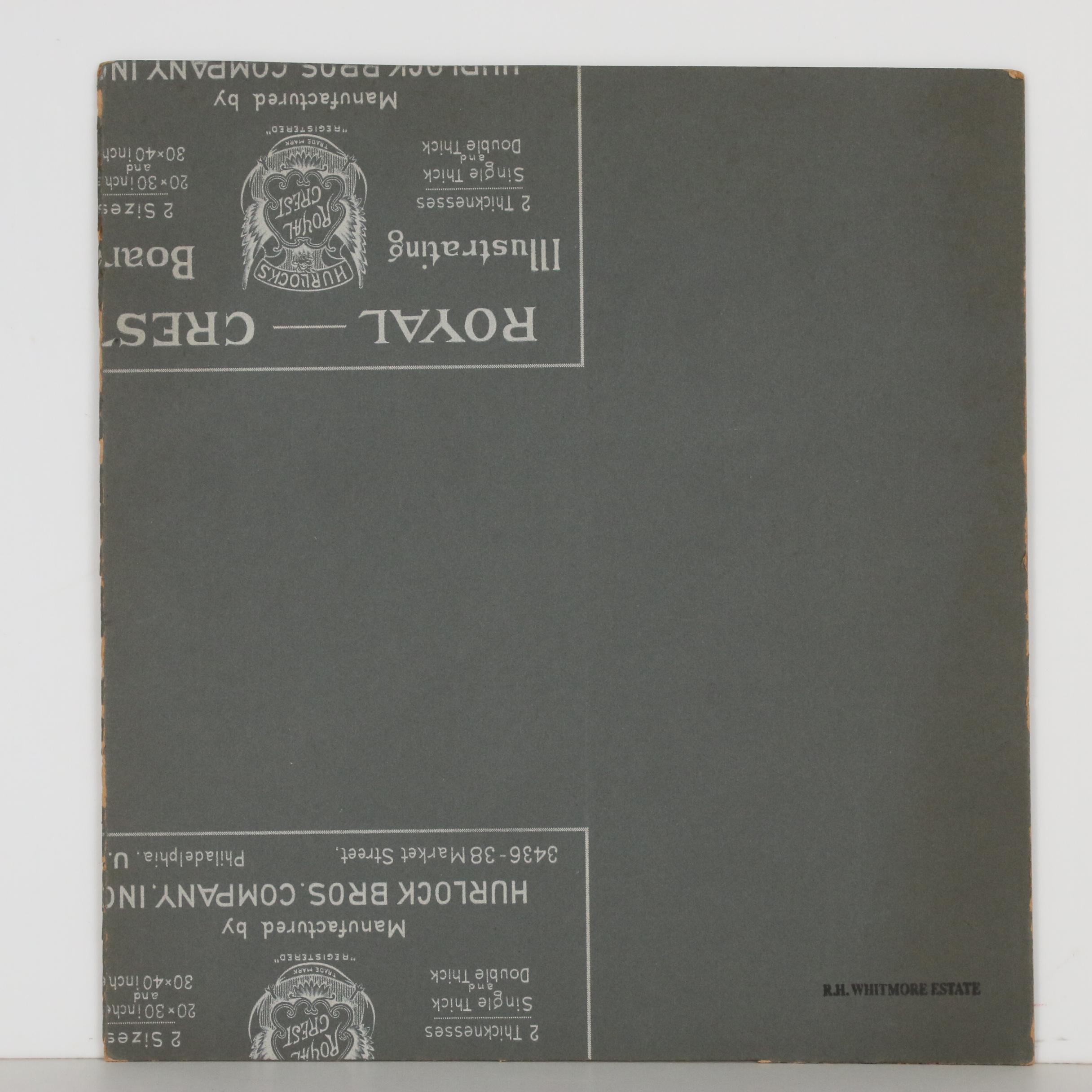 Robert Houston Whitmore Watercolor Portrait Painting