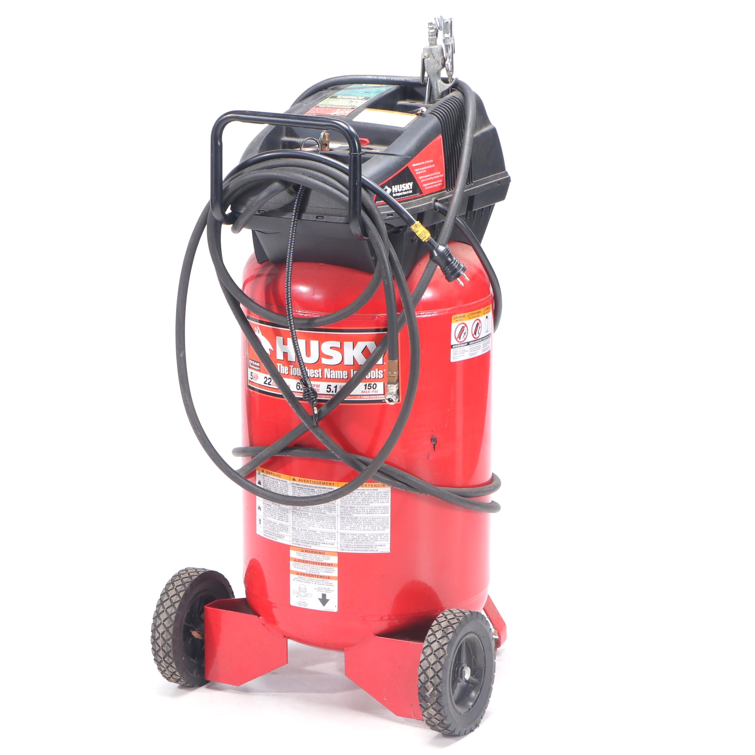 Husky Model WL660501AJ Portable Air Compressor