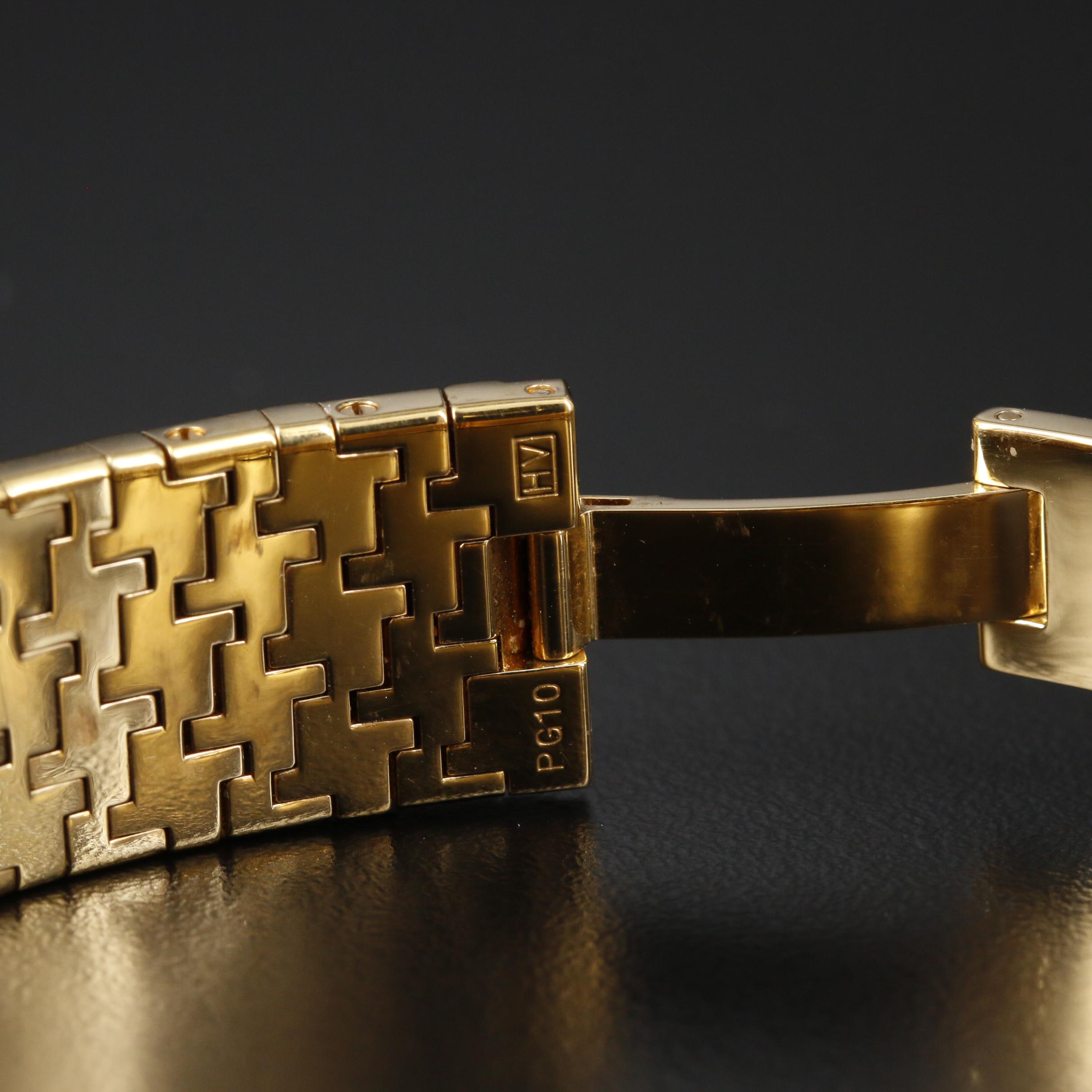 Christian Dior Diorific Gold Tone Quartz Watch