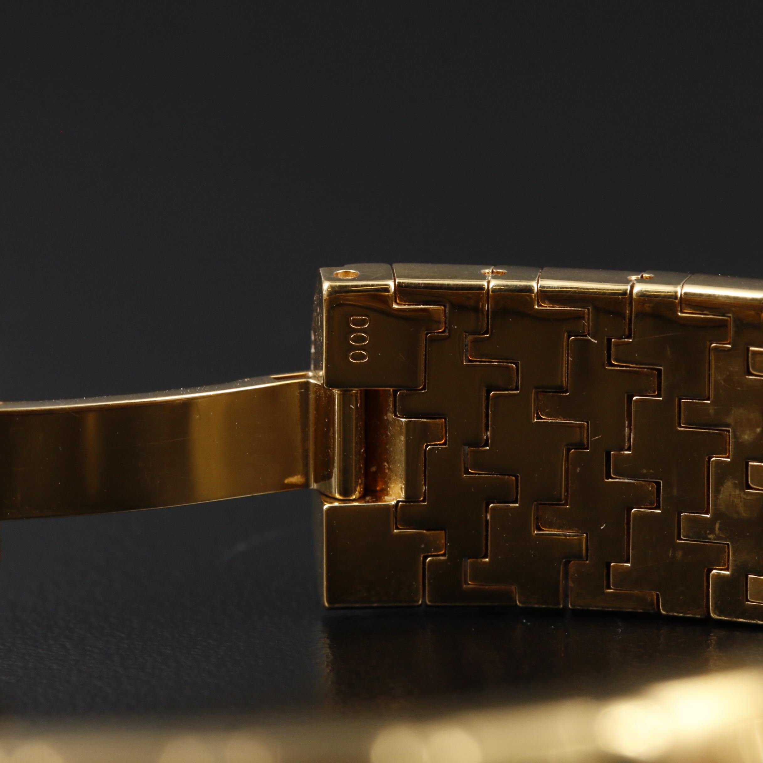 Christian Dior Diorific Gold Tone Quartz Watch