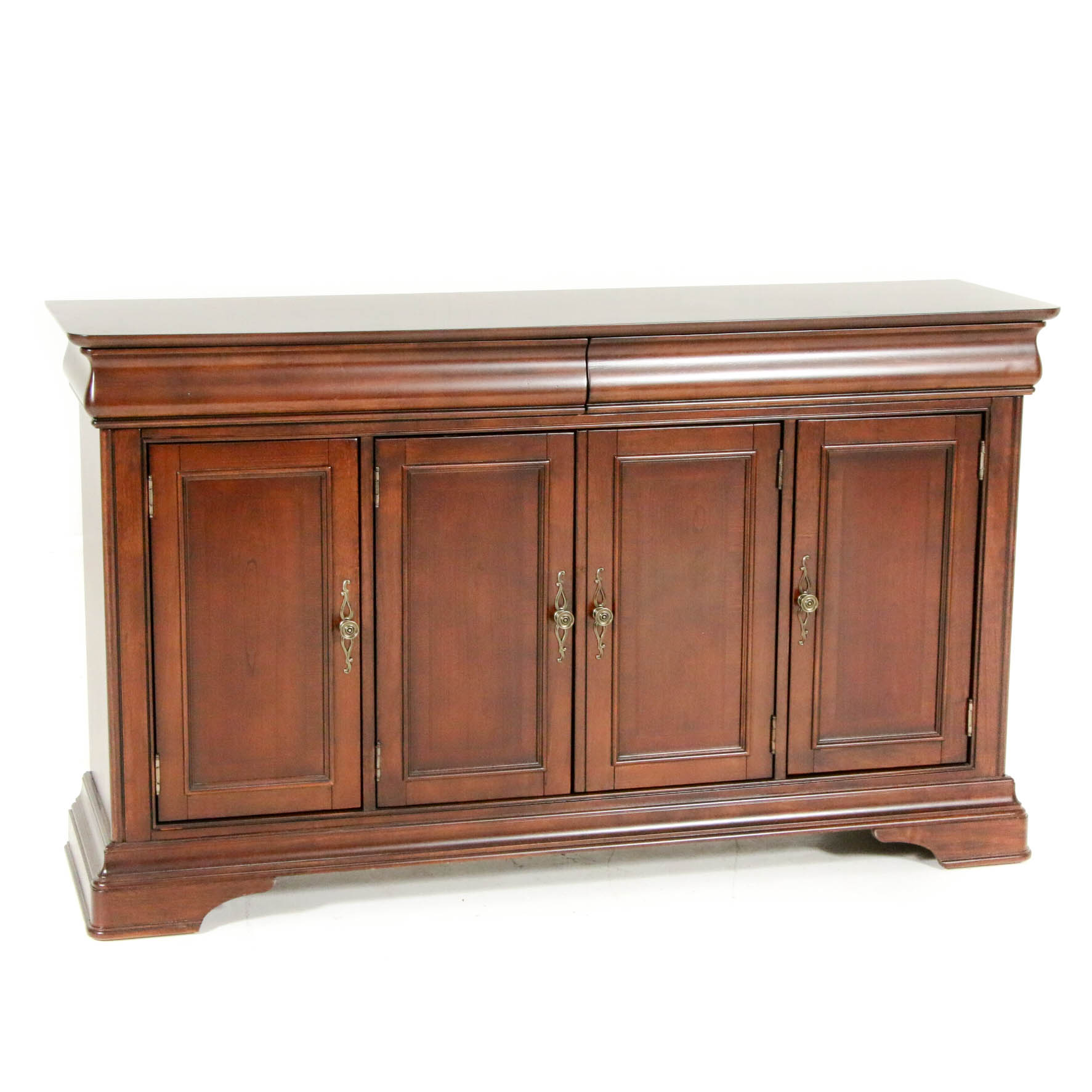 Havertys Furniture "Orleans" Louis Philippe Style Cherrywood Sideboard