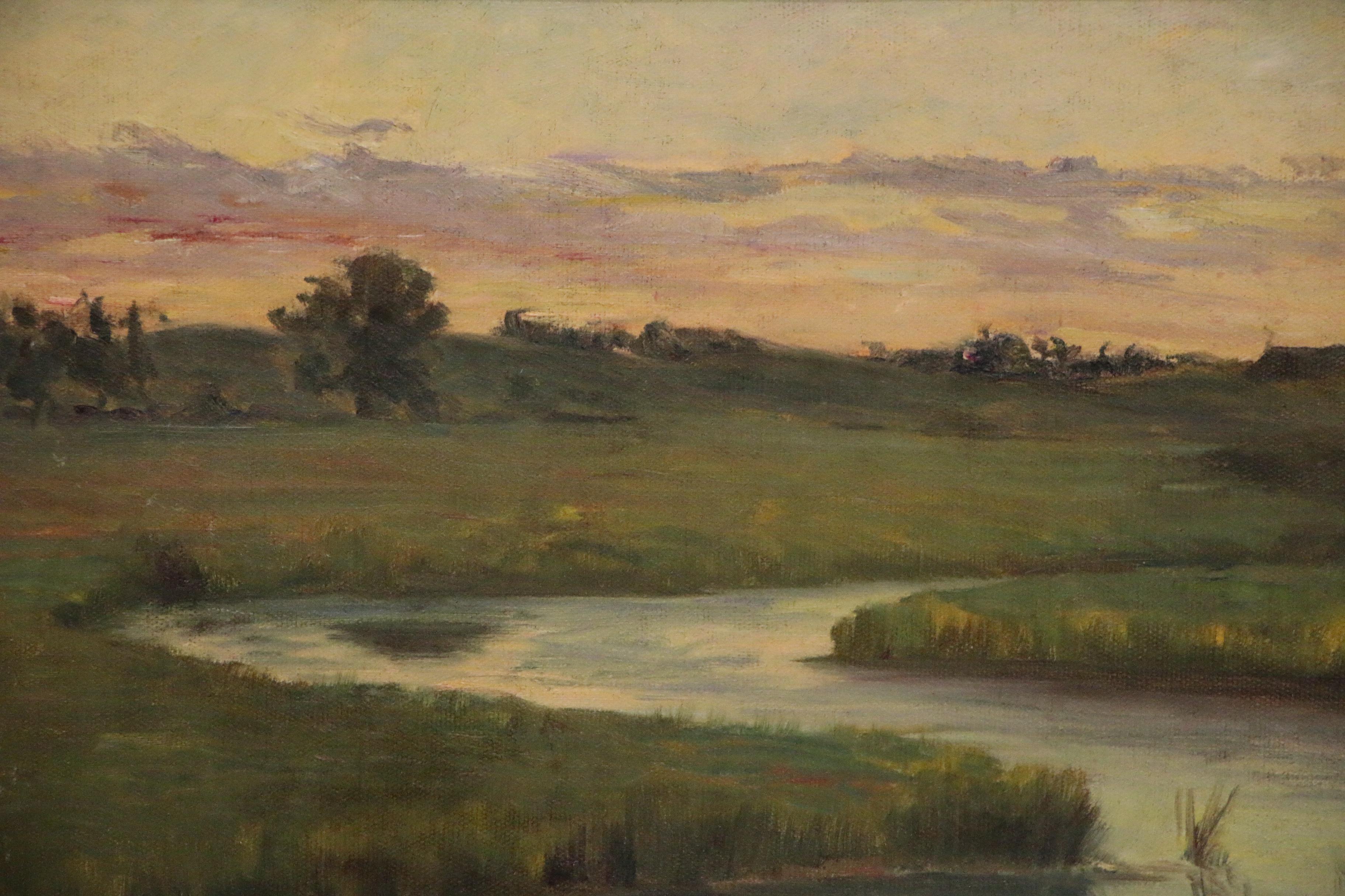 Francis Henry Richardson Landscape Oil Painting