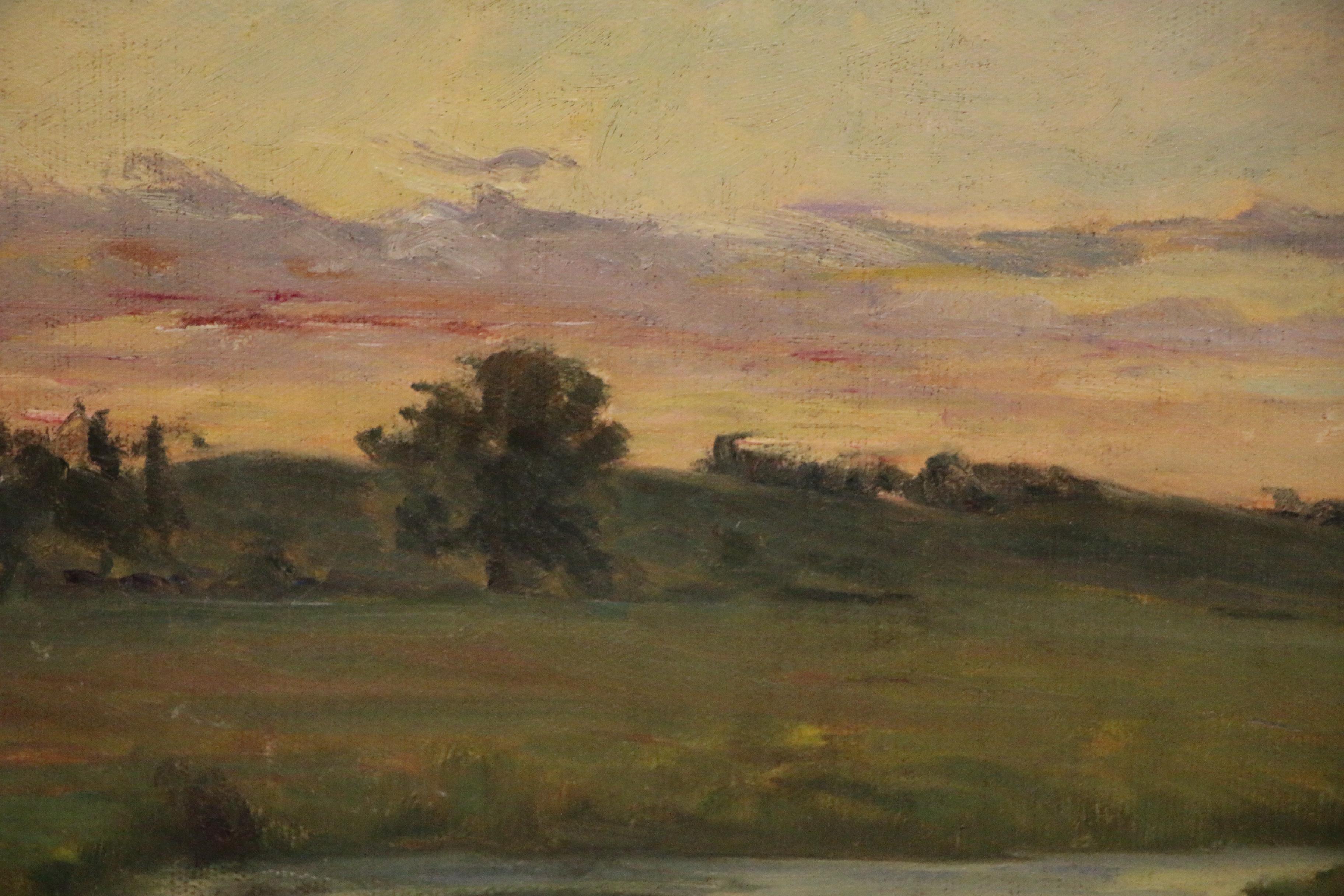 Francis Henry Richardson Landscape Oil Painting