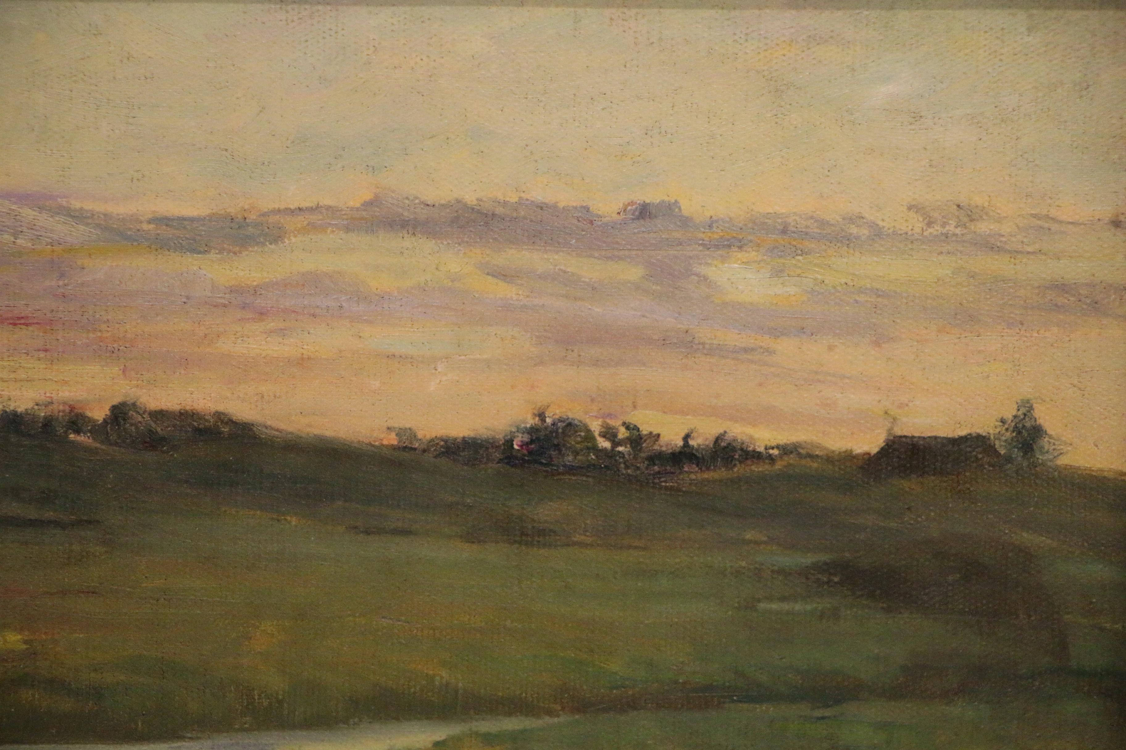 Francis Henry Richardson Landscape Oil Painting
