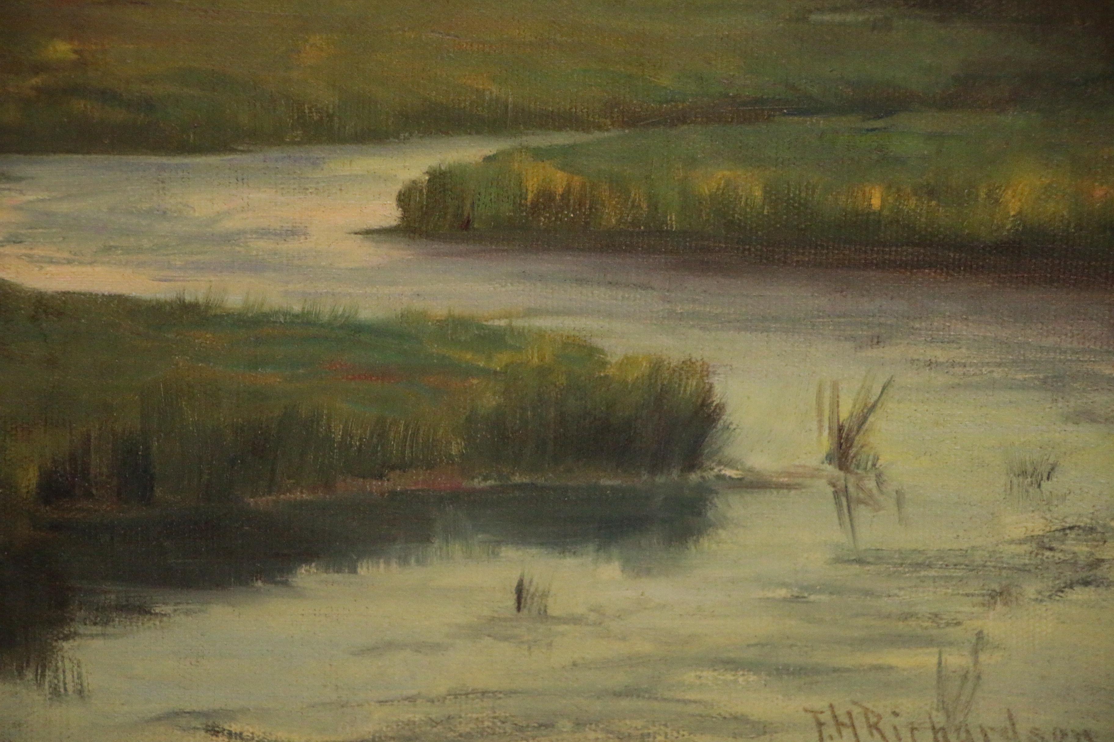 Francis Henry Richardson Landscape Oil Painting