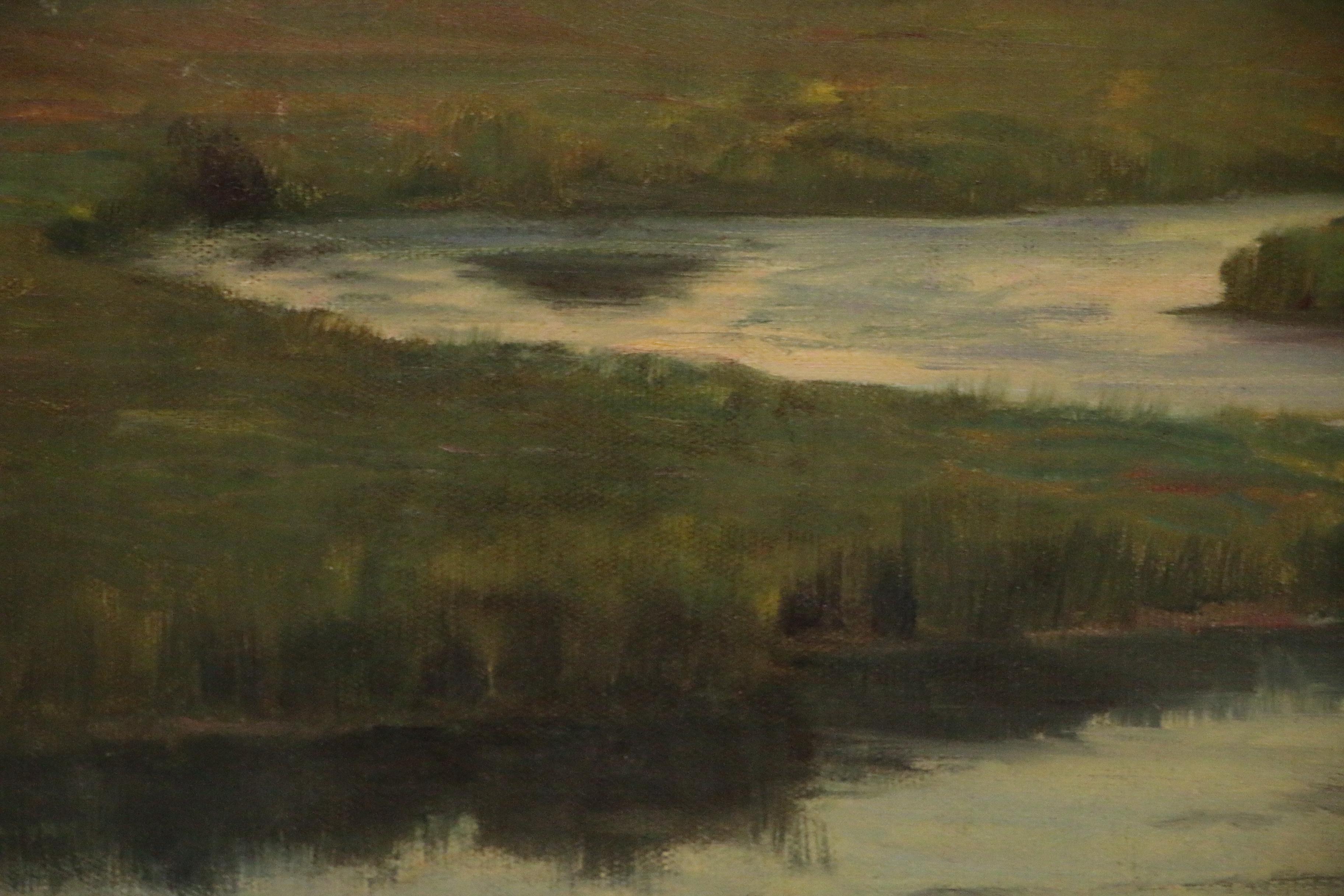 Francis Henry Richardson Landscape Oil Painting