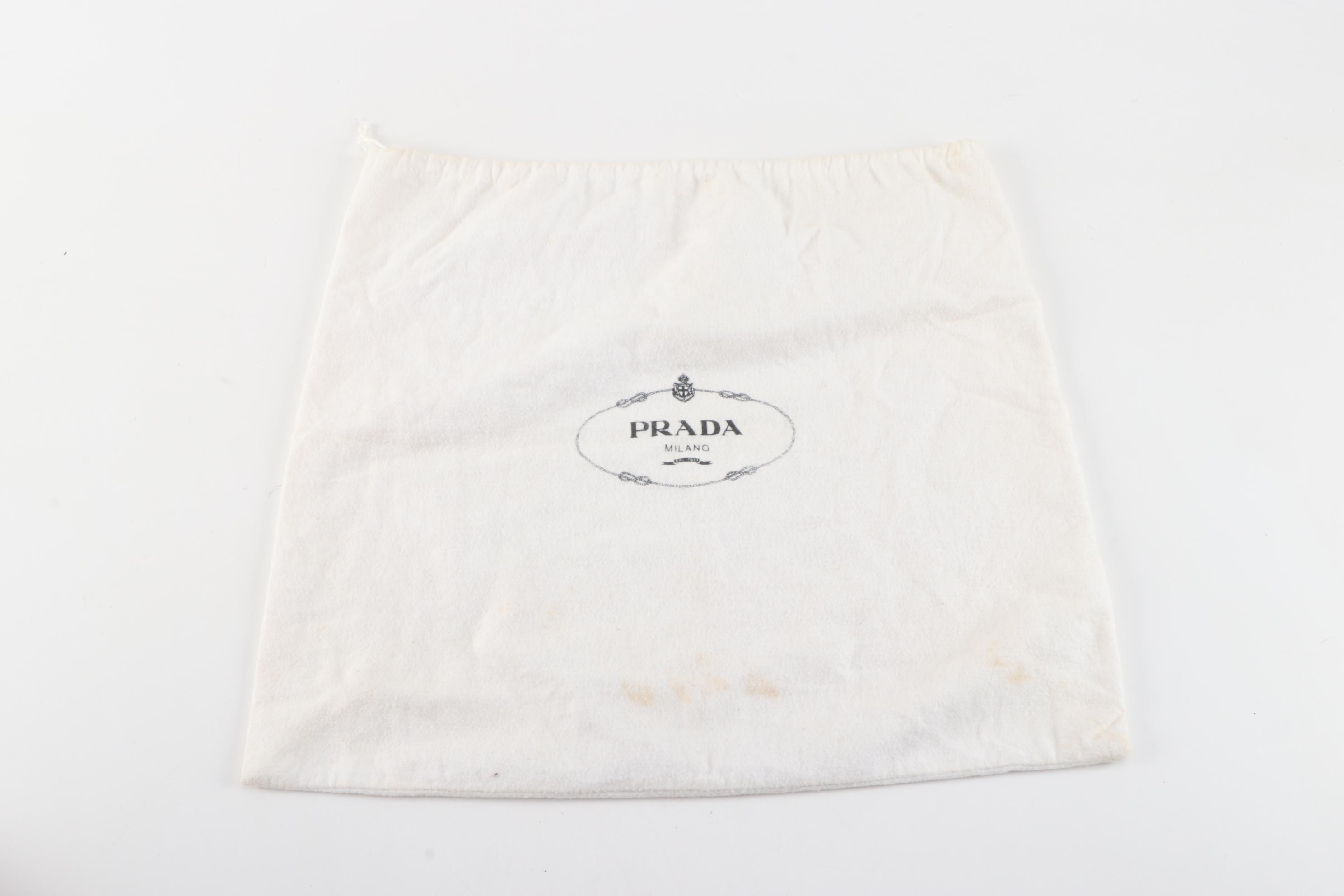 Prada Pink Tessuto Nylon and Leather Two-Way Tote Bag