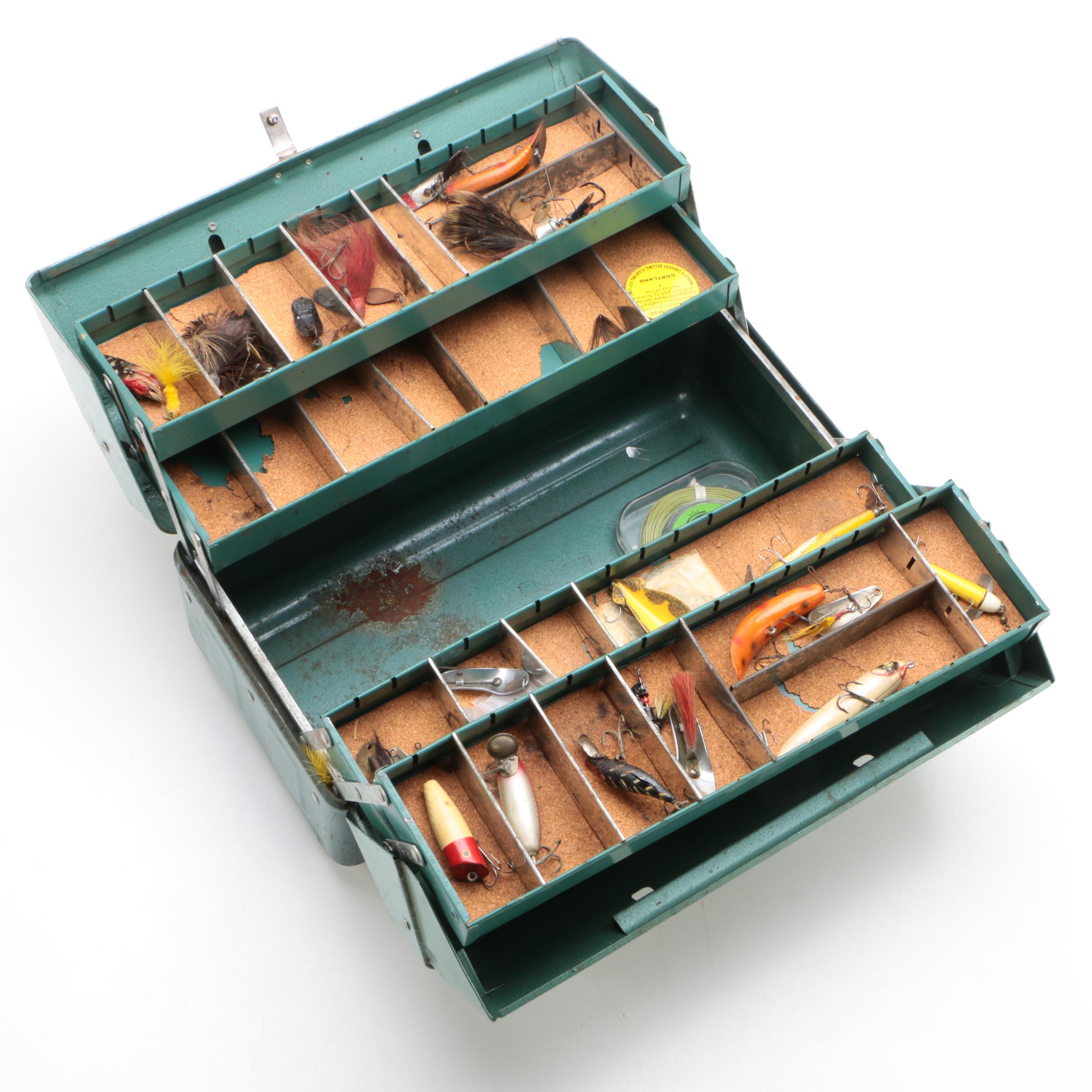 Walton "GripLoc" Tackle Box with Lures