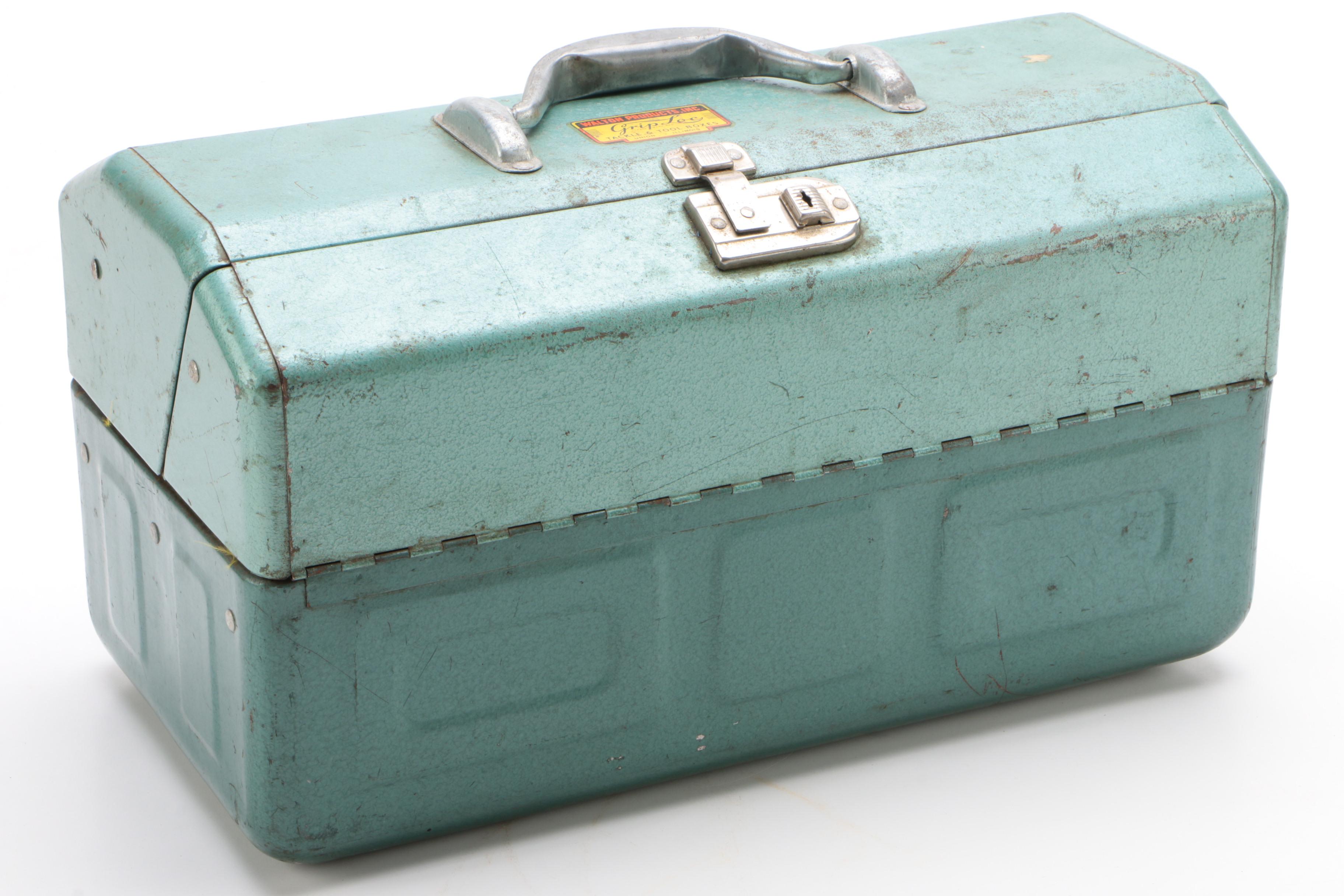 Walton "GripLoc" Tackle Box with Lures