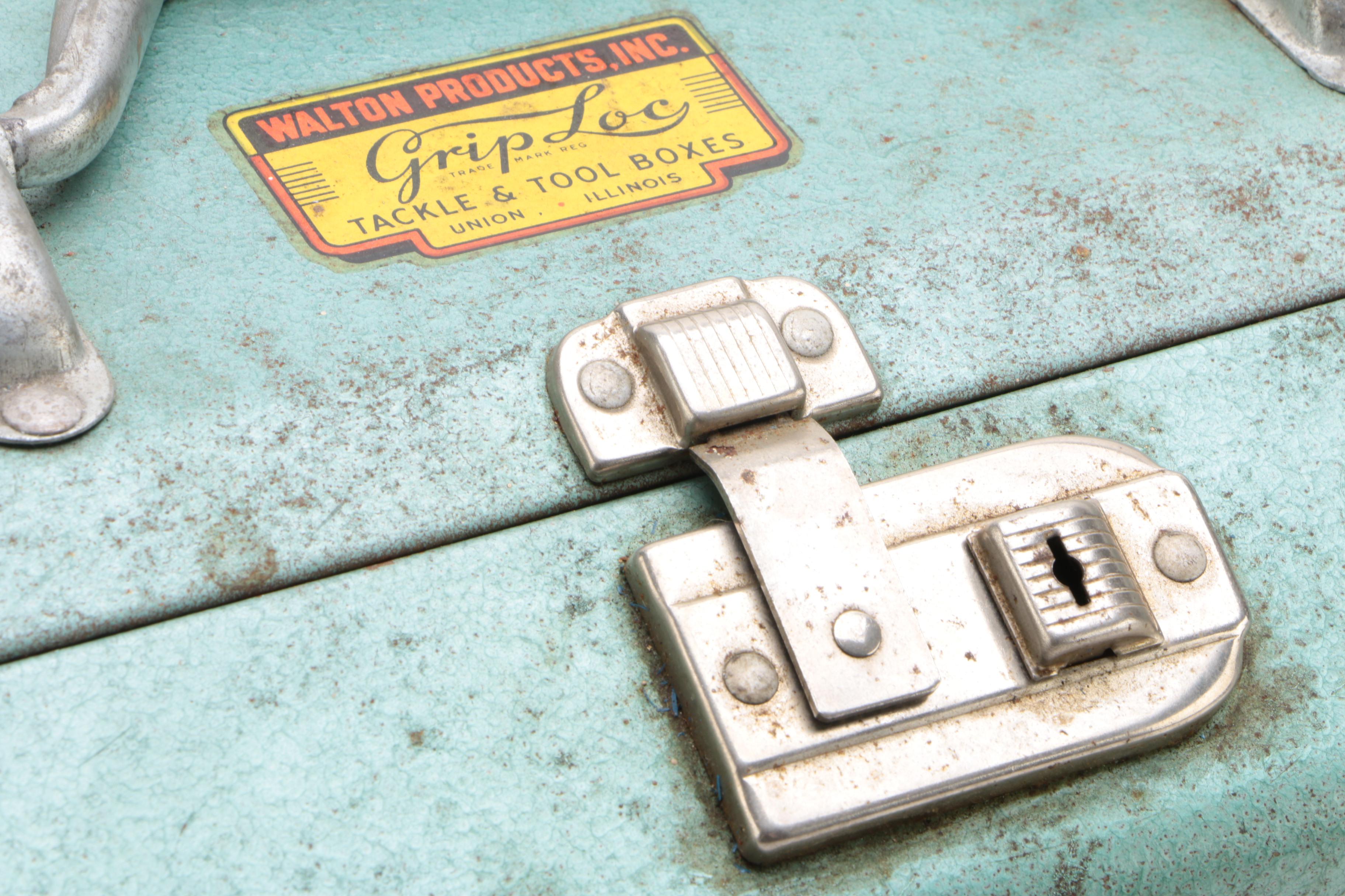 Walton "GripLoc" Tackle Box with Lures